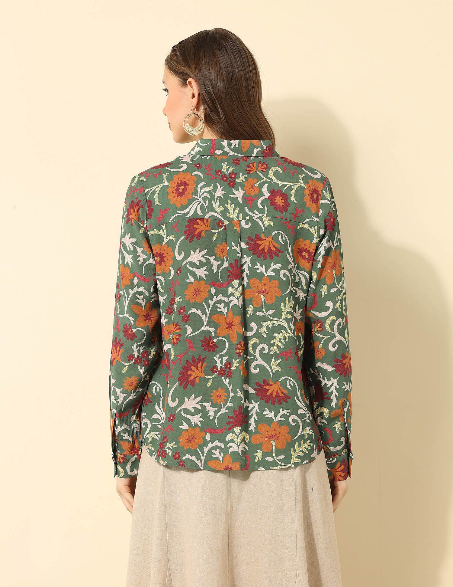 Regular Fit Floral Printed Shirt Multi-colour - U.S. POLO ASSN. | Large