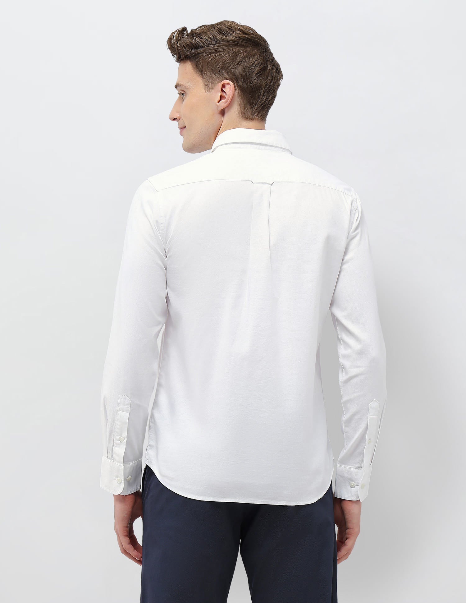 New Port Marina Regular Fit Shirt White - U.S. Polo Assn. India | Large