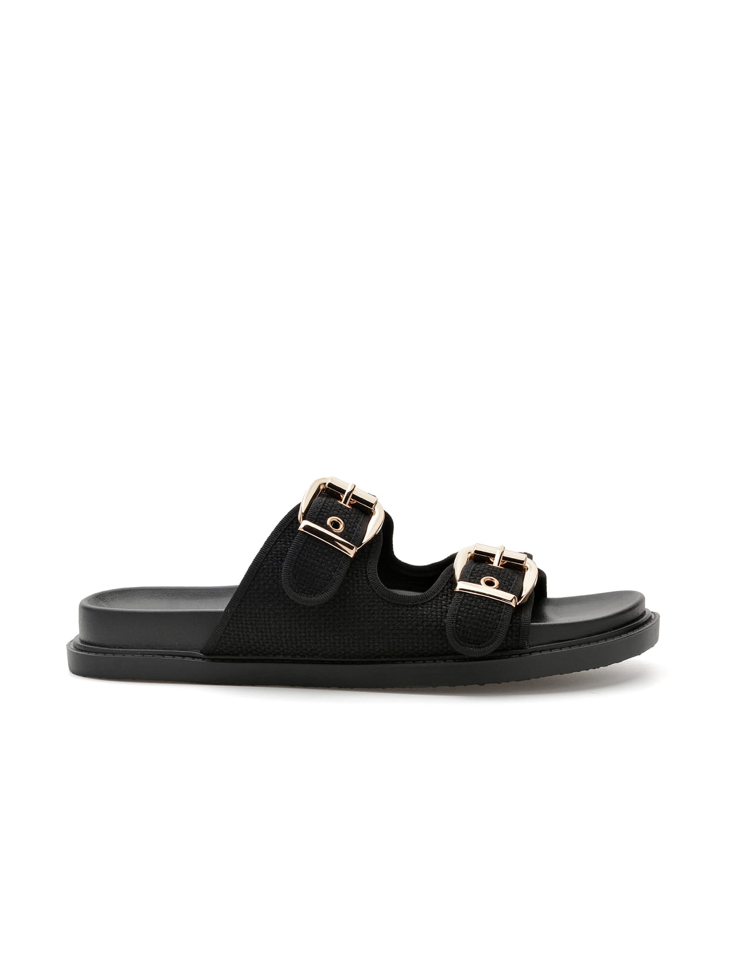 Marcella Black Lightweight Footbed Flats Black - U.S. Polo Assn. India | Large