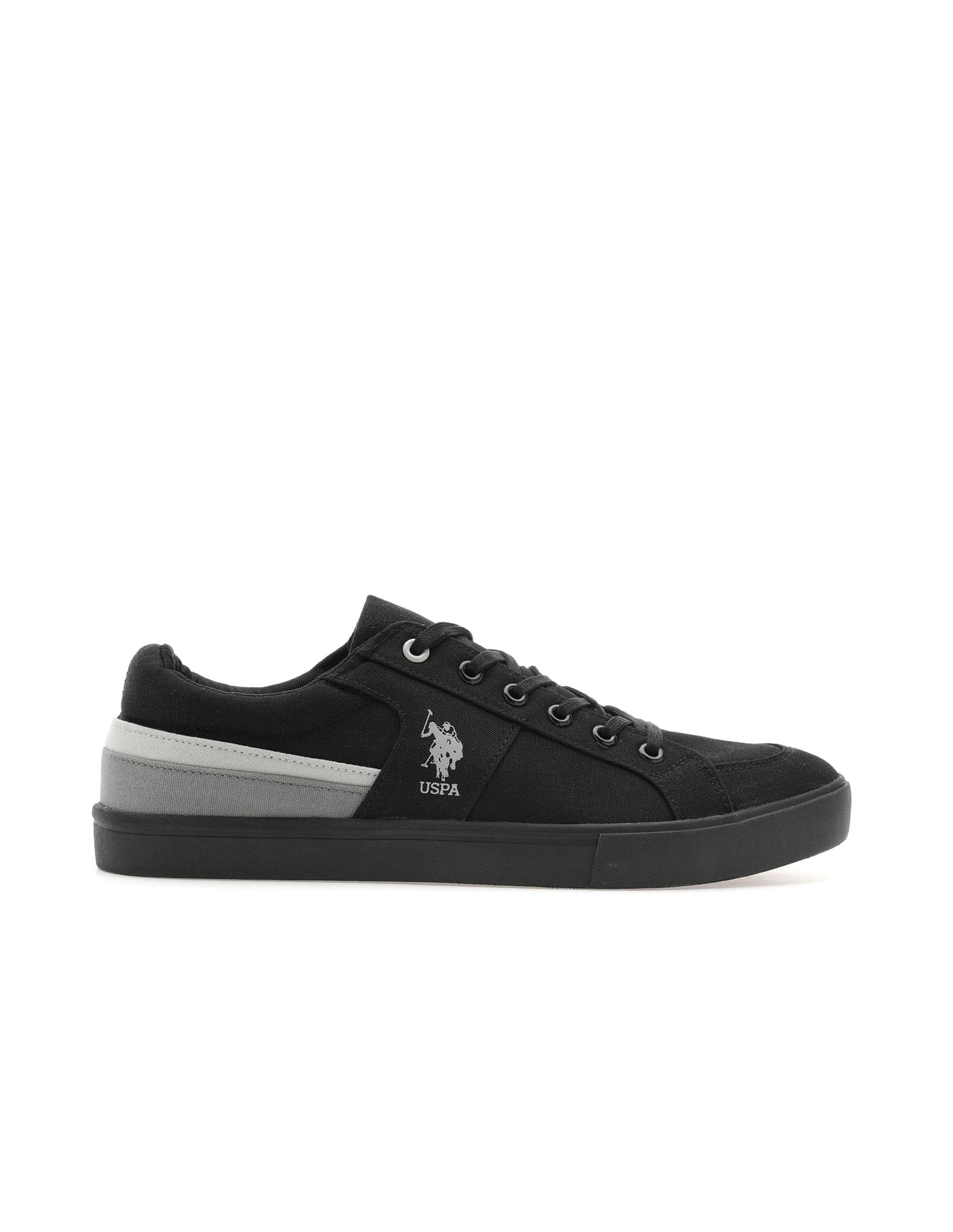 Men Clarkin 4.0 Colourblocked Sneakers Black - U.S. Polo Assn. India | Large