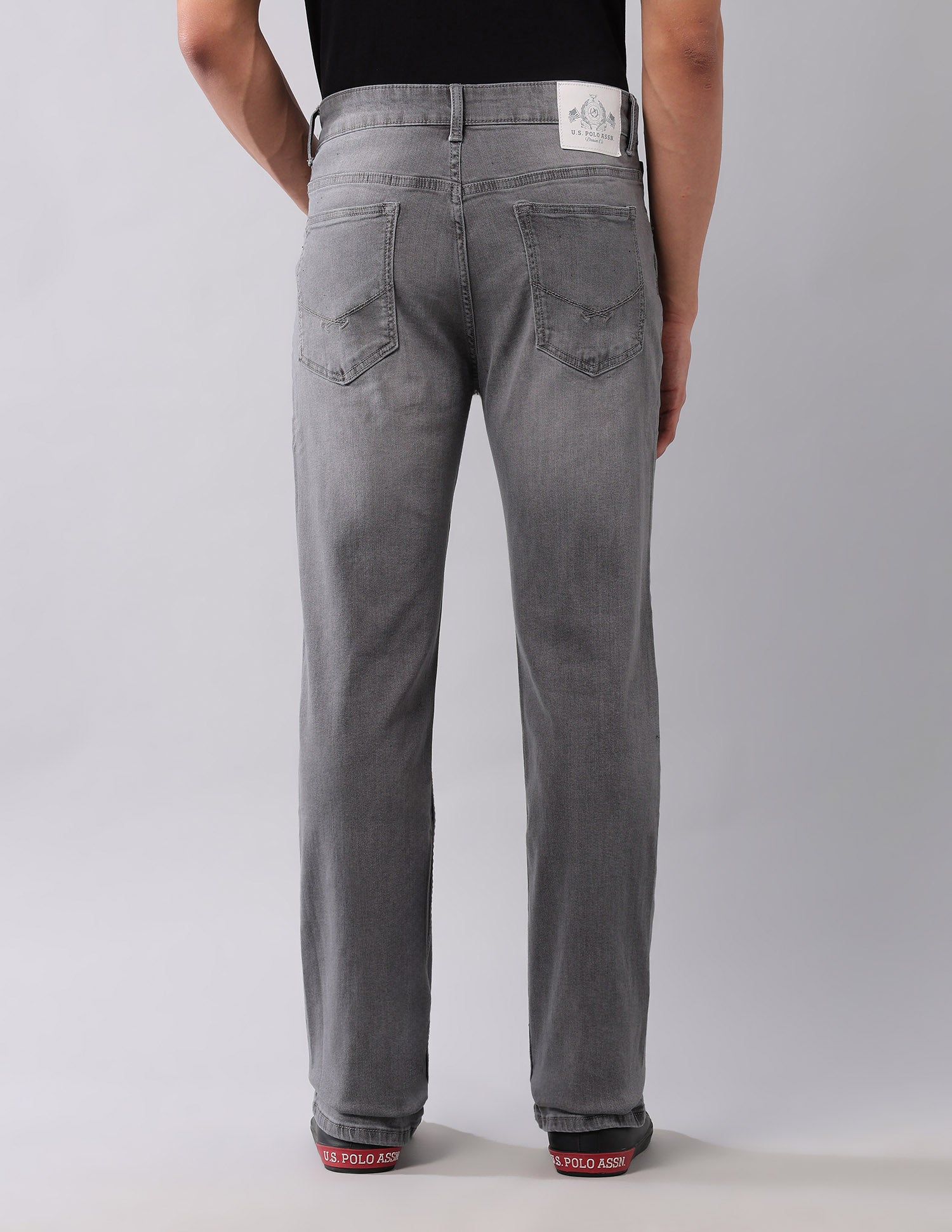 Conno Bootcut Grey Jeans Grey - U.S. POLO ASSN. | Large