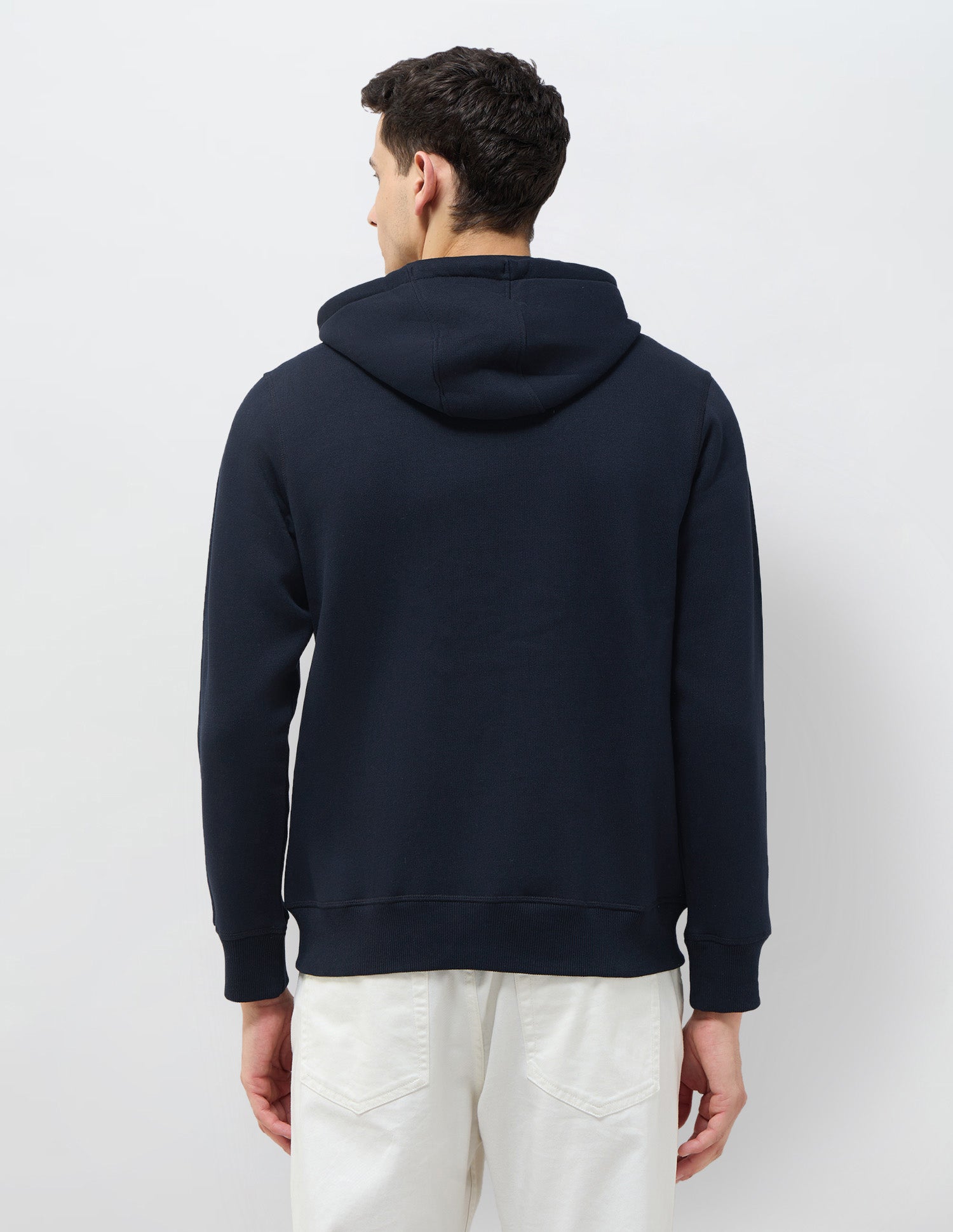 Solid Regular Fit Sweatshirt Navy - U.S. POLO ASSN. | Large