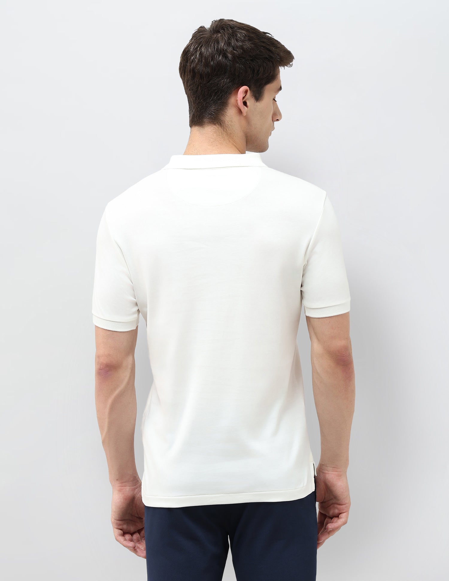 Vertical Striped Regular Fit Polo Shirt Off White - U.S. POLO ASSN. | Large