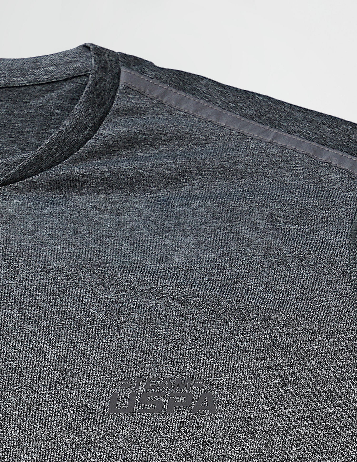 Reflective Logo Crew Neck I712 Lounge T-Shirt - Pack Of 1 Grey Melange - U.S. POLO ASSN. | Large