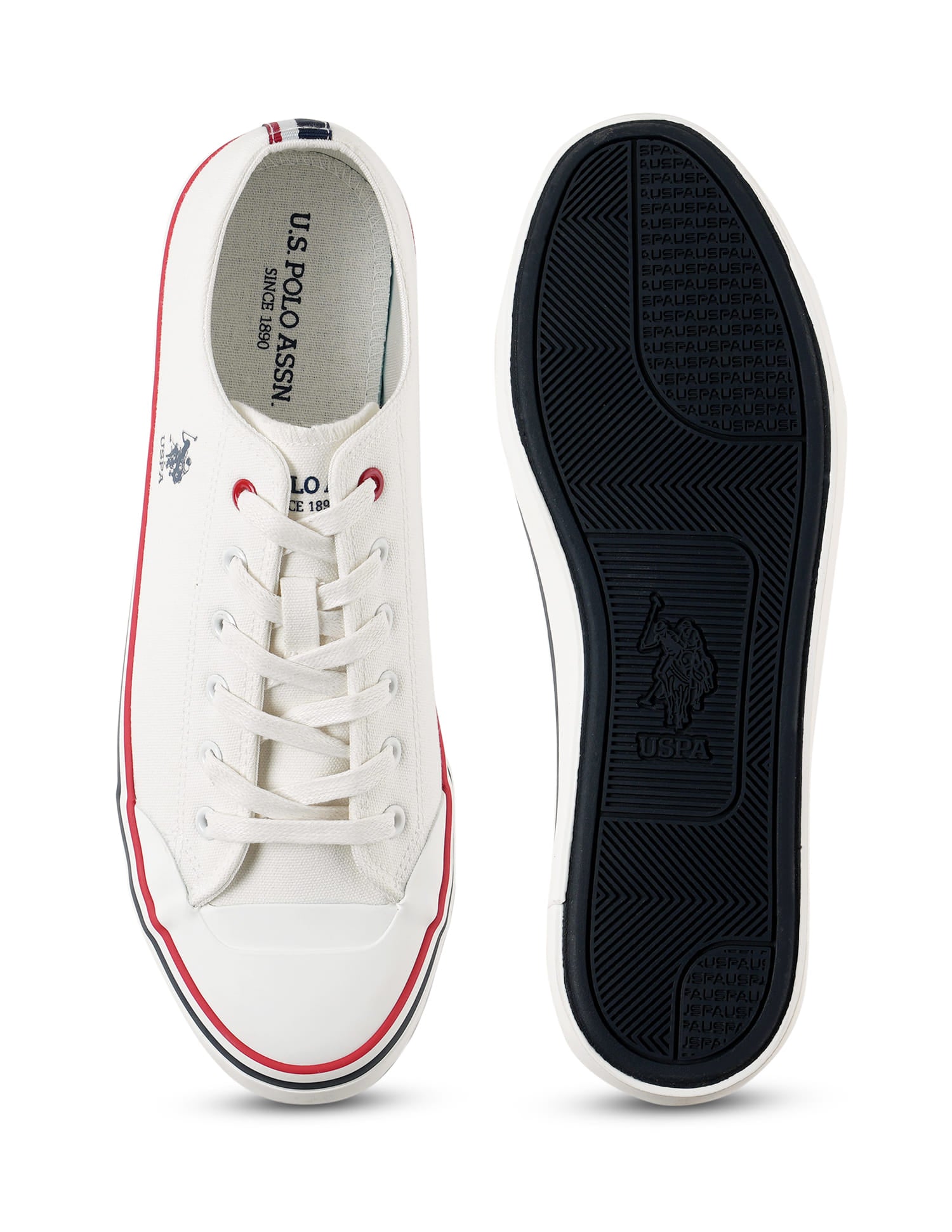 Men Kenna Off White Classics  Sneakers Off White - U.S. Polo Assn. India | Large