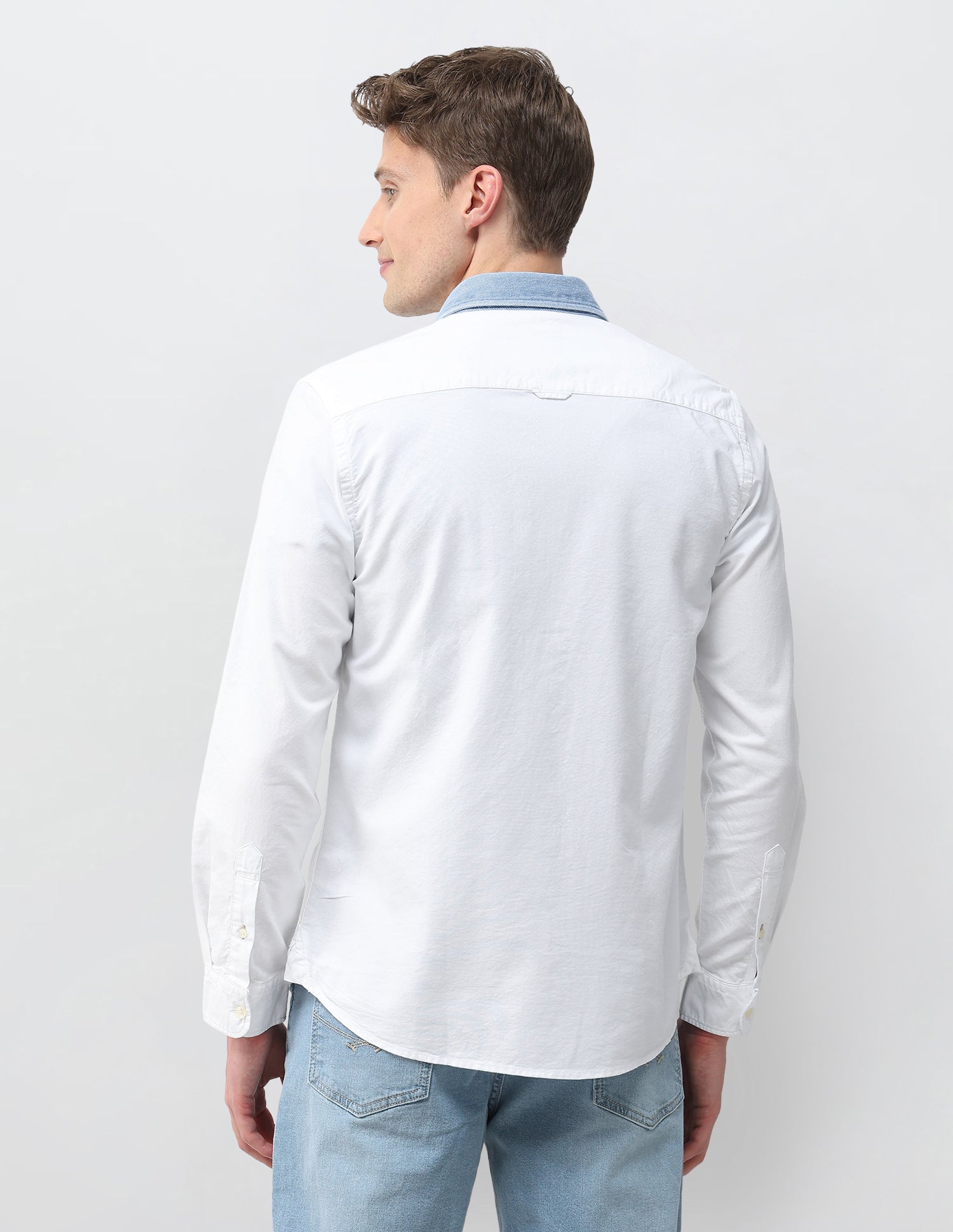 Solid Oxford Shirt White - U.S. Polo Assn. India | Large