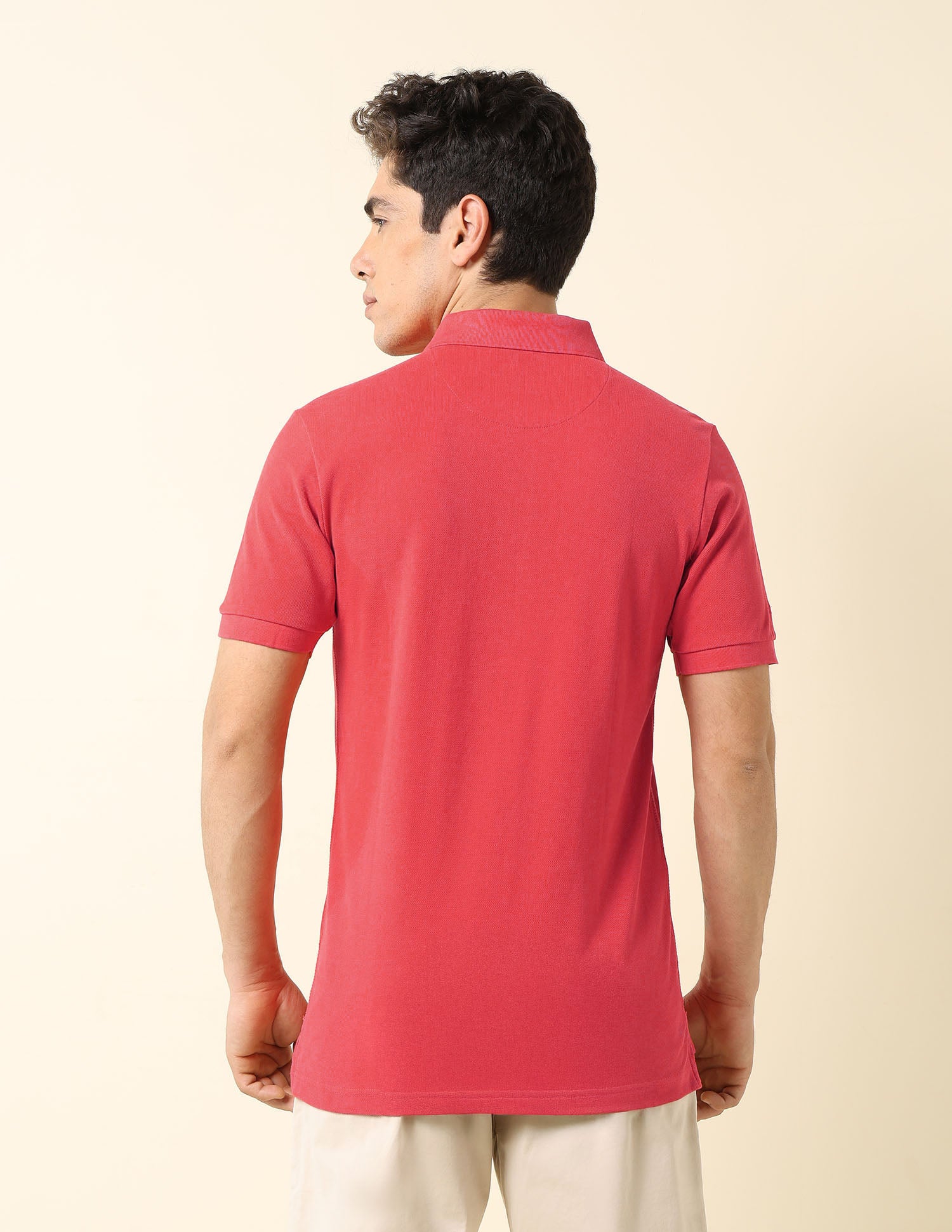 Solid Core Polo Shirt Dark Orange - U.S. POLO ASSN. | Large