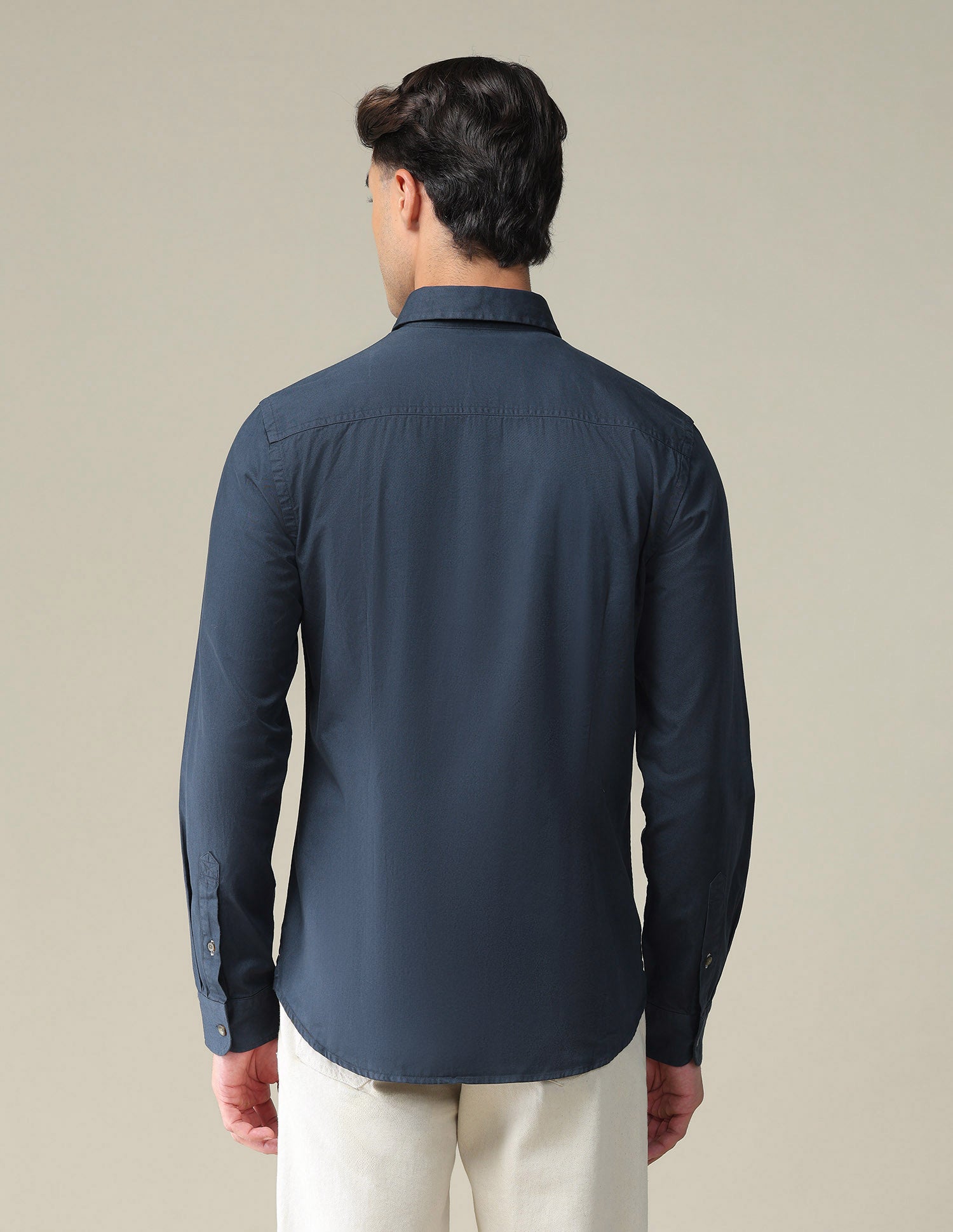 Solid Slim Shirt Teal - U.S. POLO ASSN. | Large