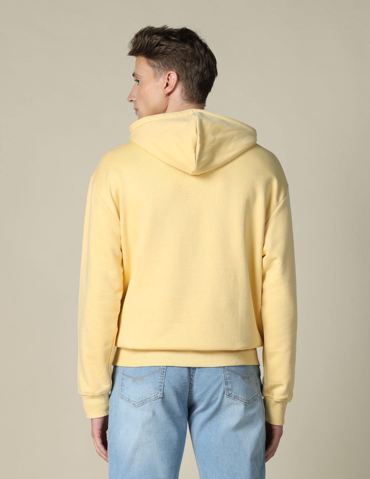 Relaxed Fit Solid Sweatshirt Medium Yellow - U.S. POLO ASSN. | Large