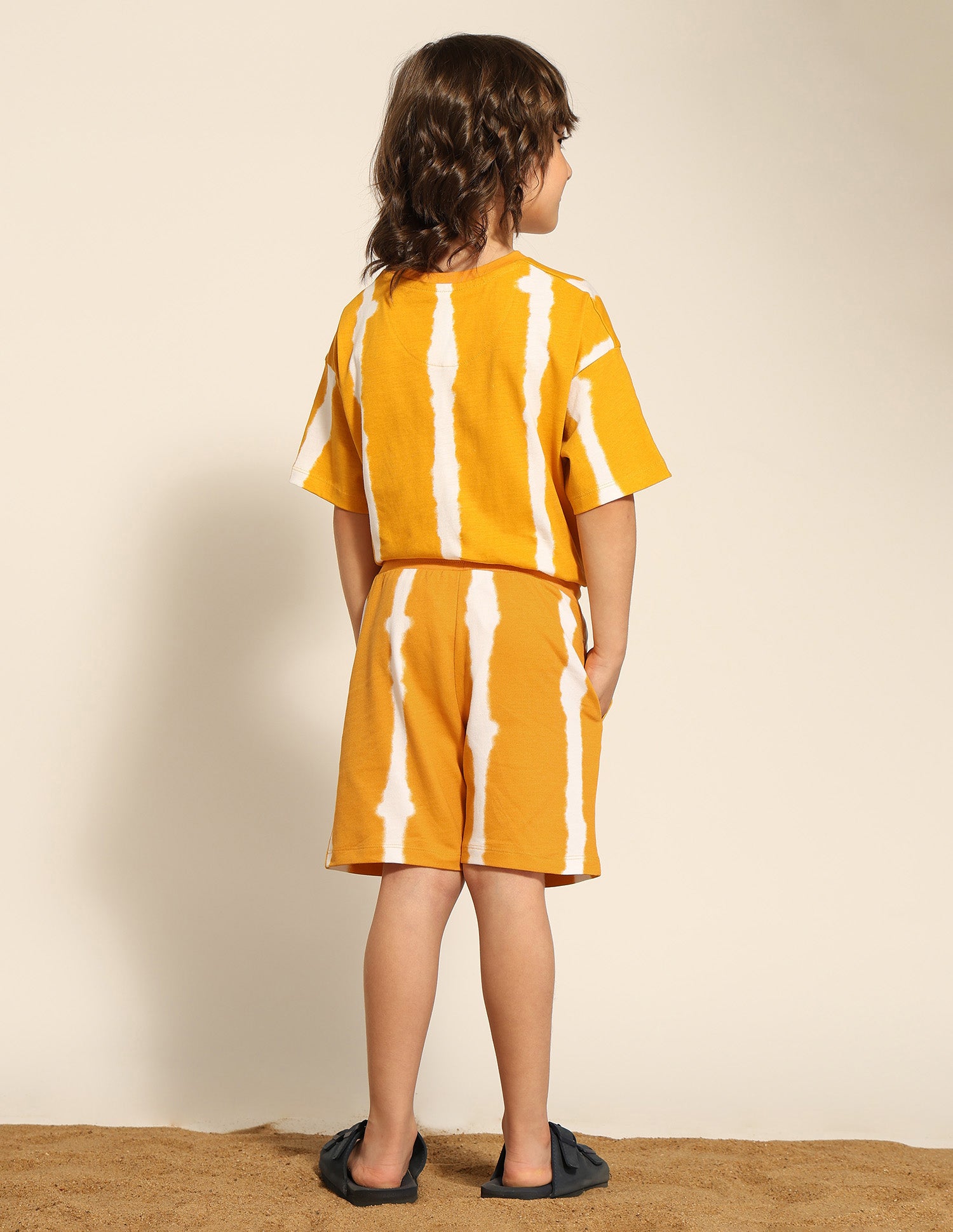 Boys Pure Cotton Dyed Shorts Yellow - U.S. POLO ASSN. | Large