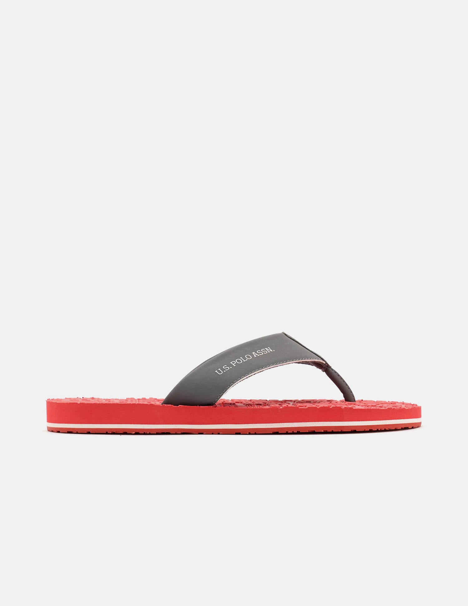 Men Rodri Brand Printed Flip Flops Orange - U.S. Polo Assn. India | Large