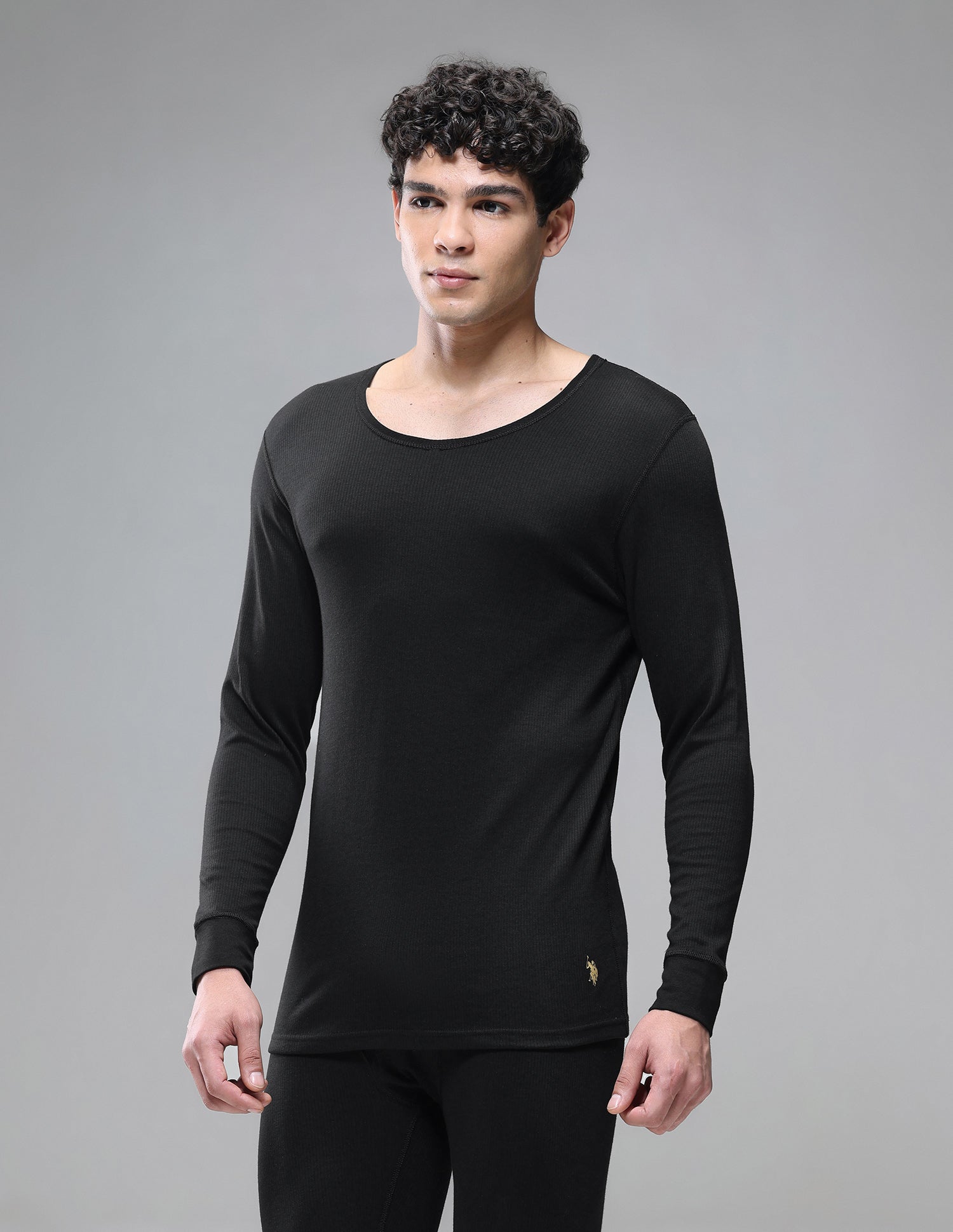 Men's Thermal set Black - U.S. Polo Assn. India | Large