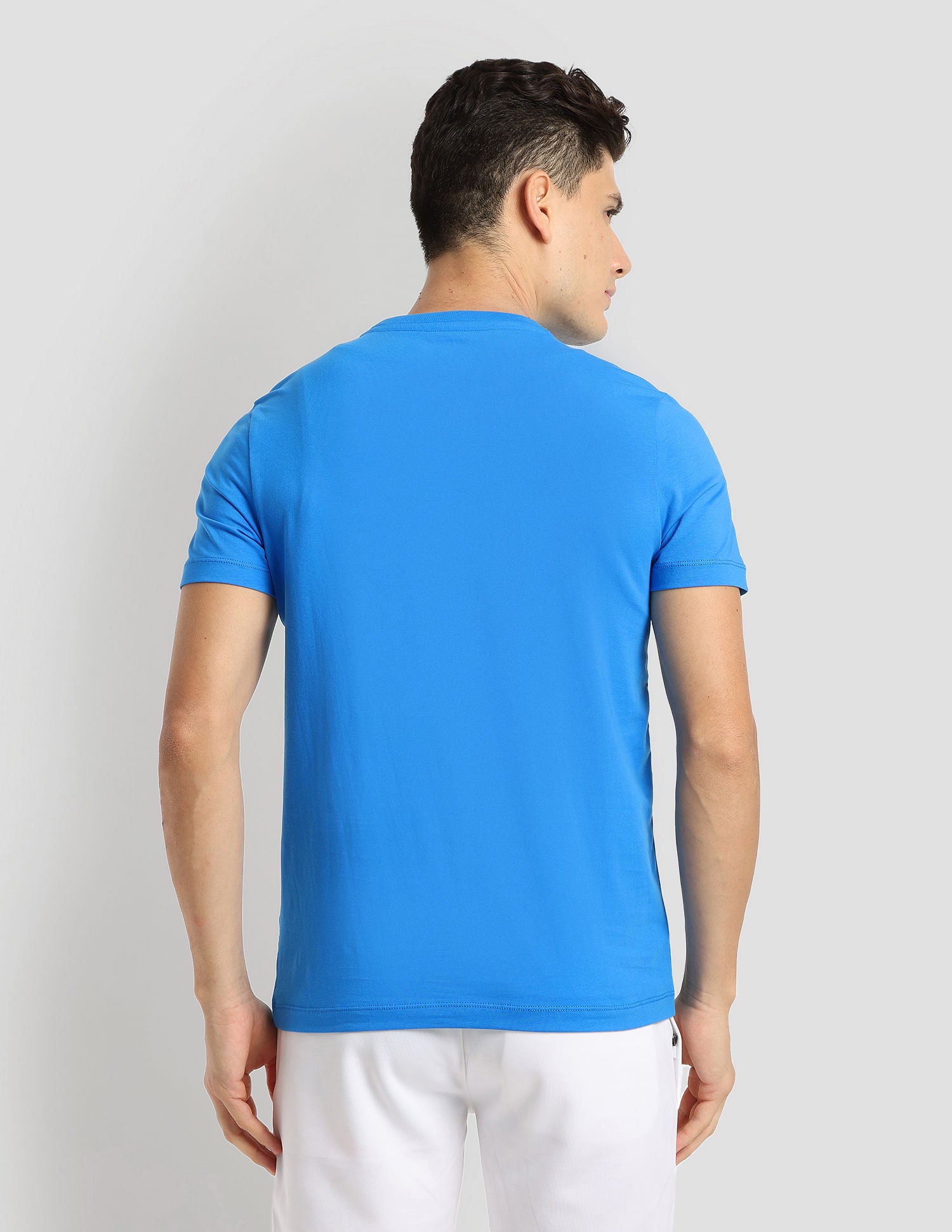 Digital Logo Performance T-Shirt Blue - U.S. Polo Assn. India | Large