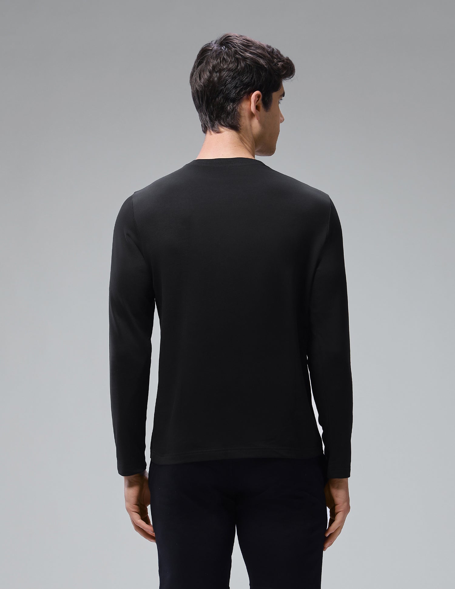 Solid Comfort Fit Loungewear T-Shirt Black - U.S. Polo Assn. India | Large