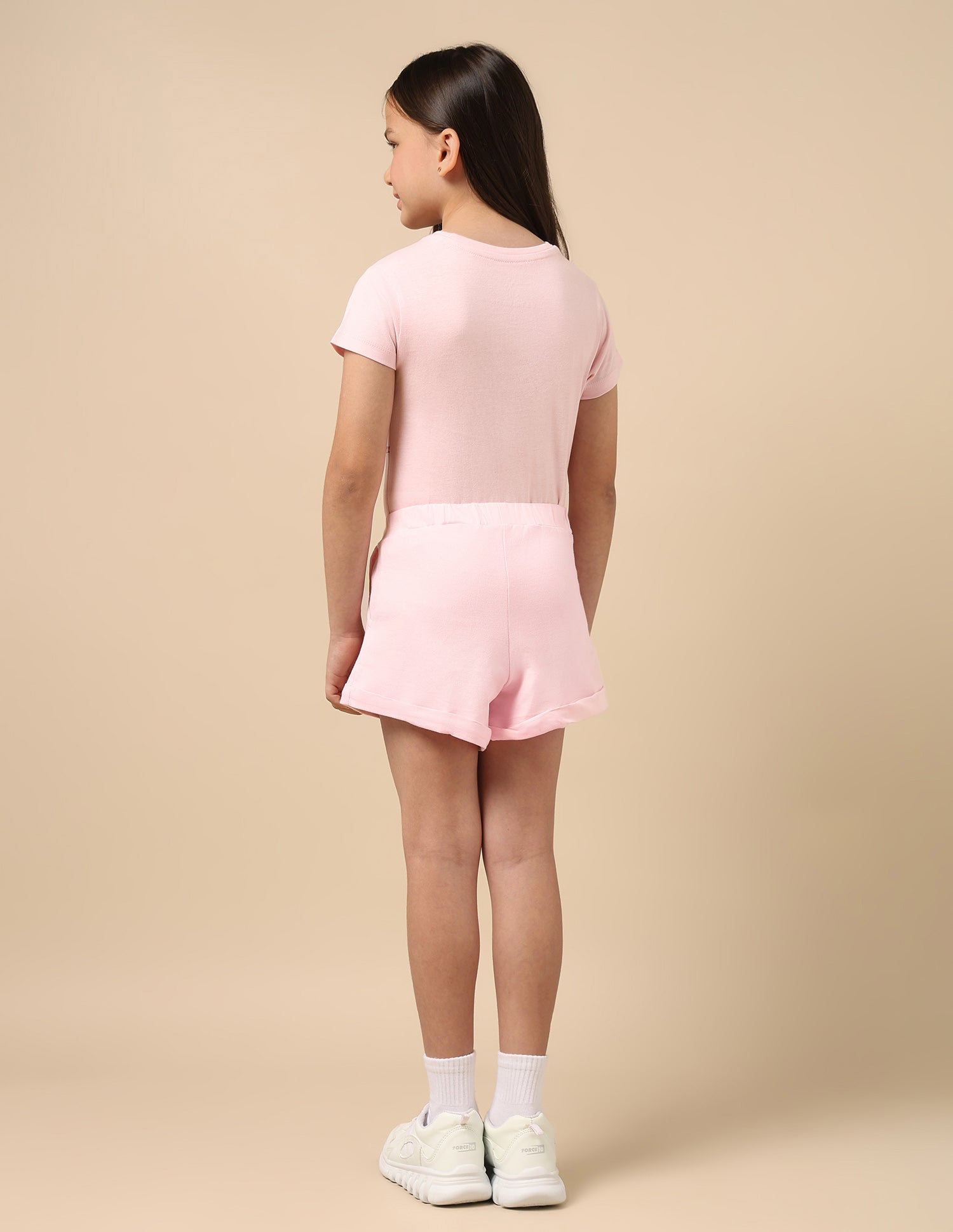 Solid Knit Coordinate Shorts Pink - U.S. POLO ASSN. | Large