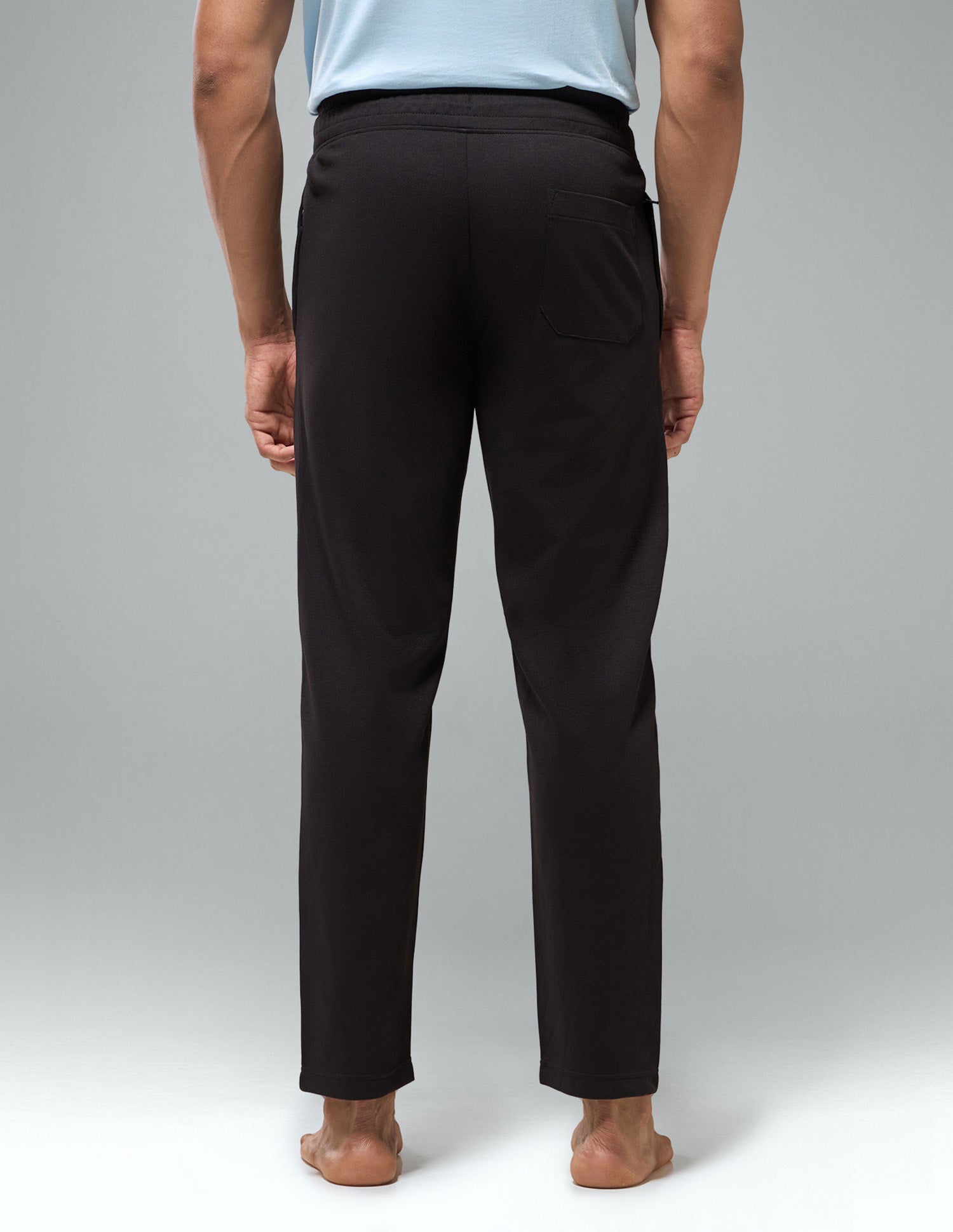 Relaxed Fit Mid Rise OR009 Track Pants Black - U.S. Polo Assn. India | Large
