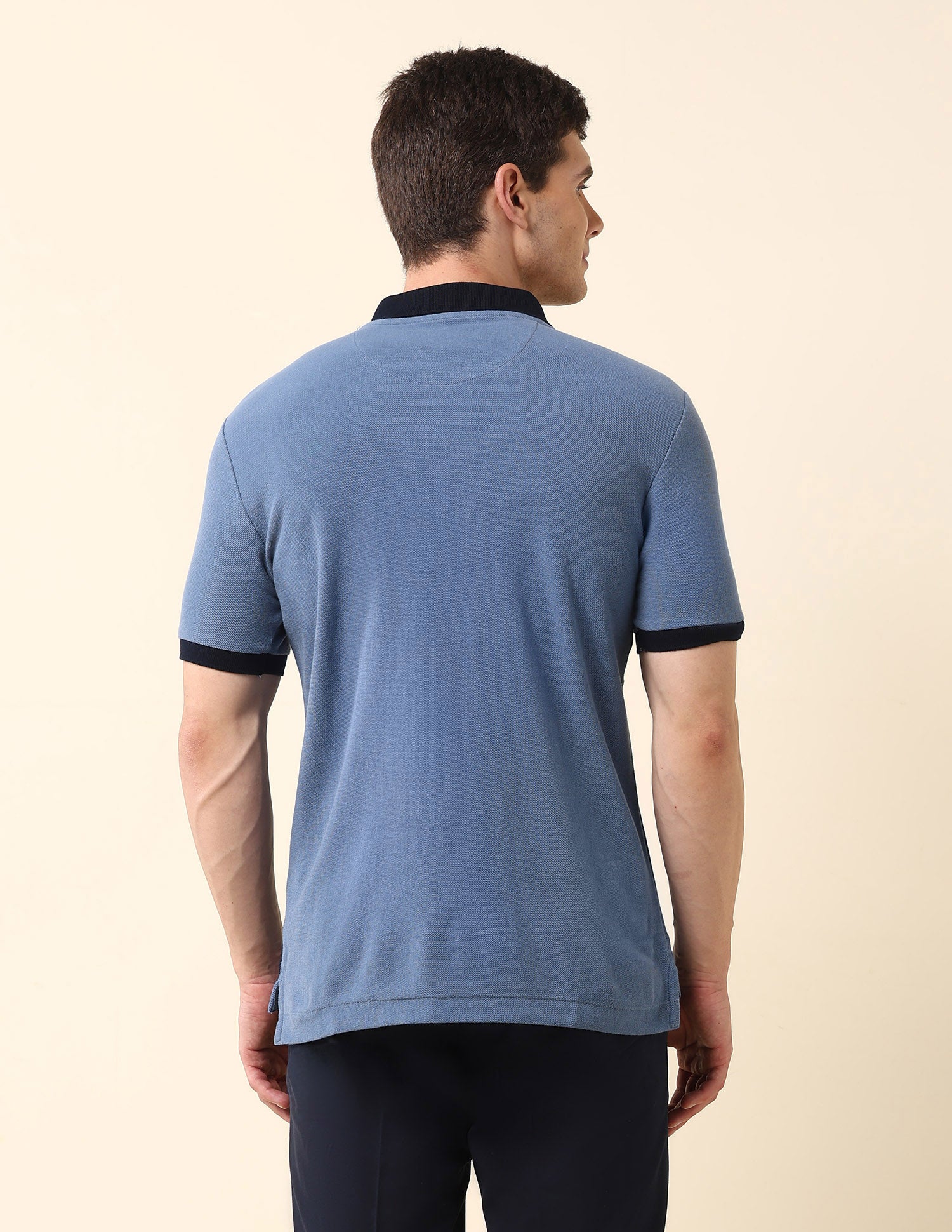 Vertical Striped Classic Polo Shirt Blue - U.S. Polo Assn. India | Large