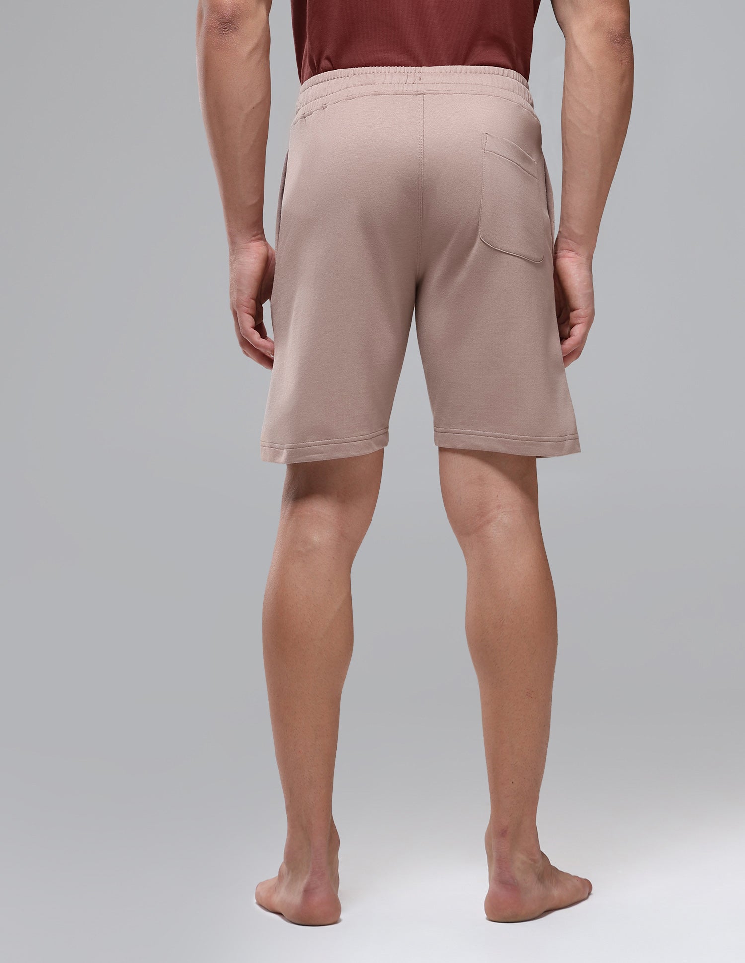 Cotton Rich OES11 Lounge Shorts Stucco - U.S. Polo Assn. India | Large