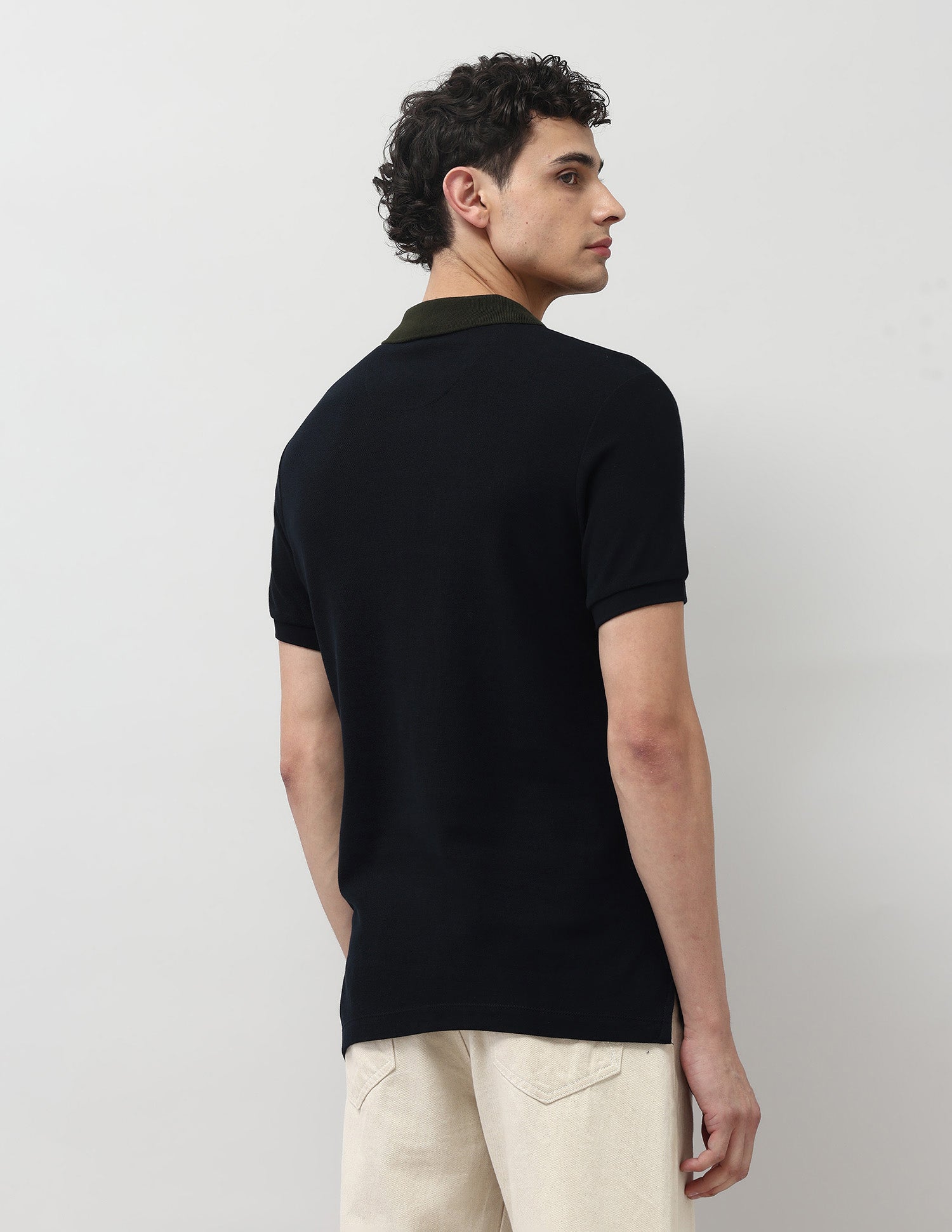 Colorblocked Regular Fit Polo Shirt Olive - U.S. POLO ASSN. | Large