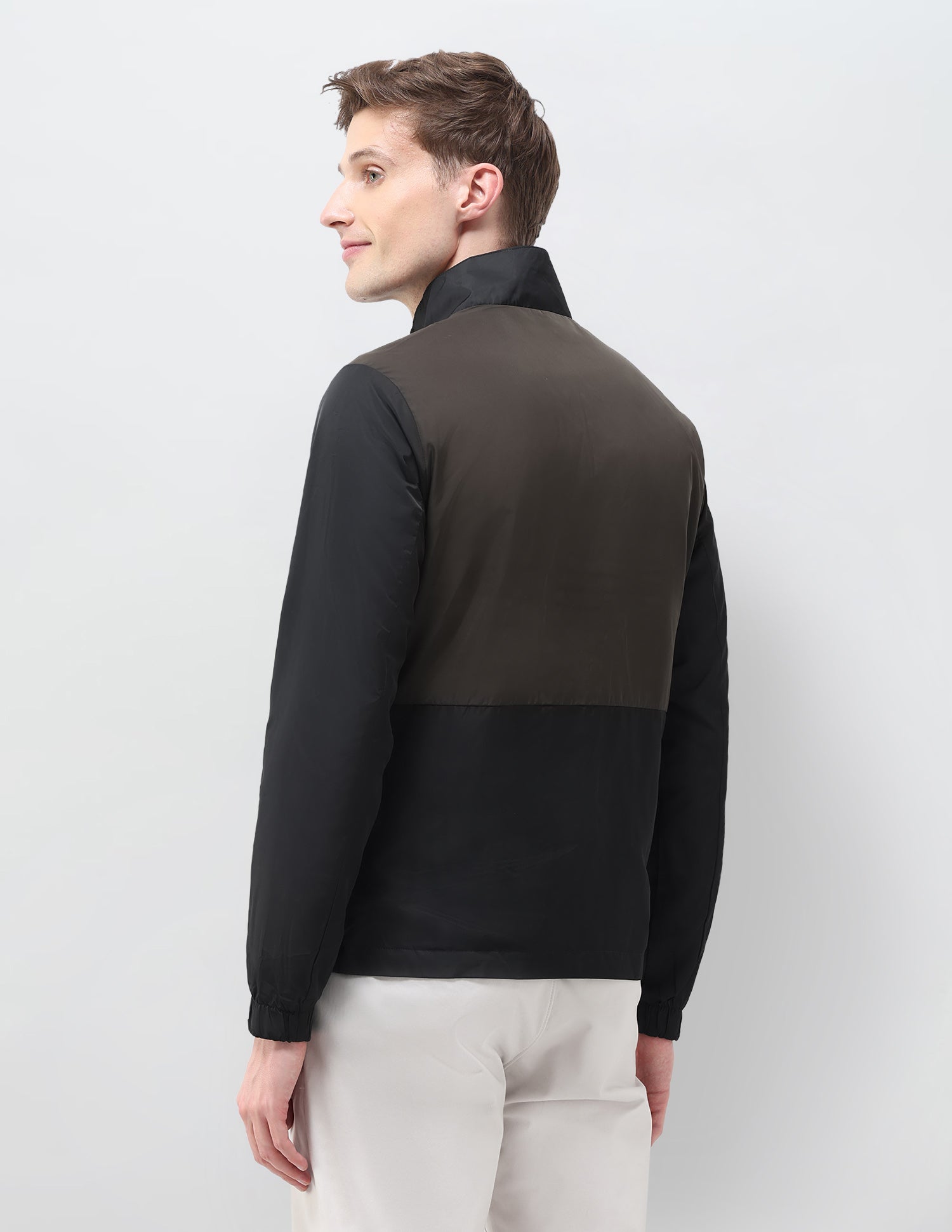 Colour Blocked Windcheater Reversible Jacket Jacket Black - U.S. POLO ASSN. | Large