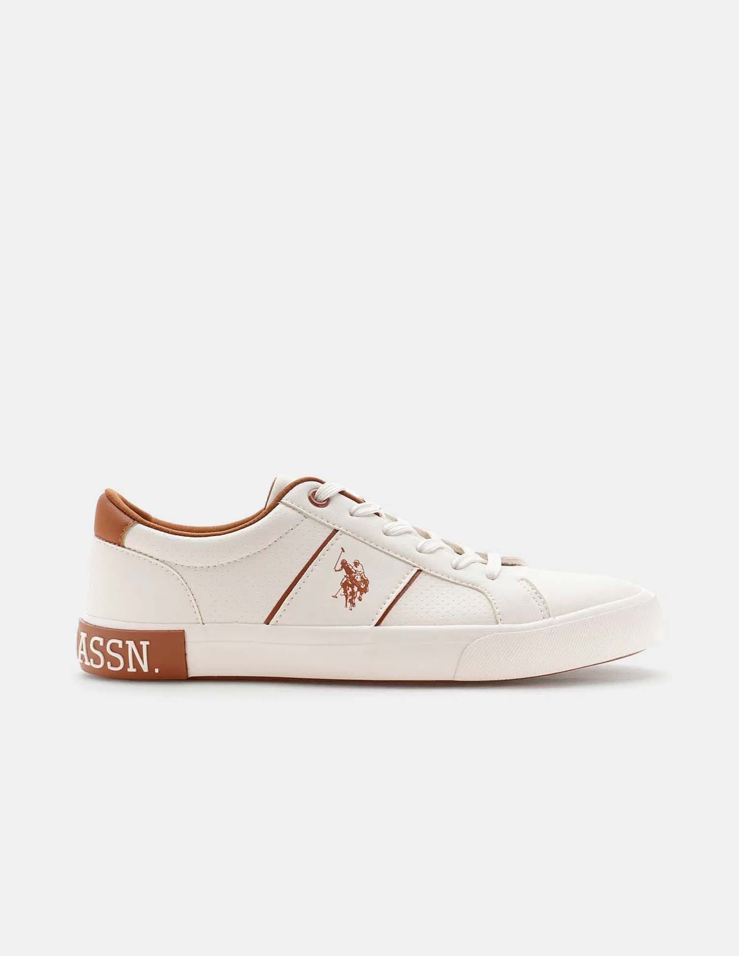 Zesta 4.0 Lace-Ups Light Weight Sneakers Beige - U.S. Polo Assn. India | Large