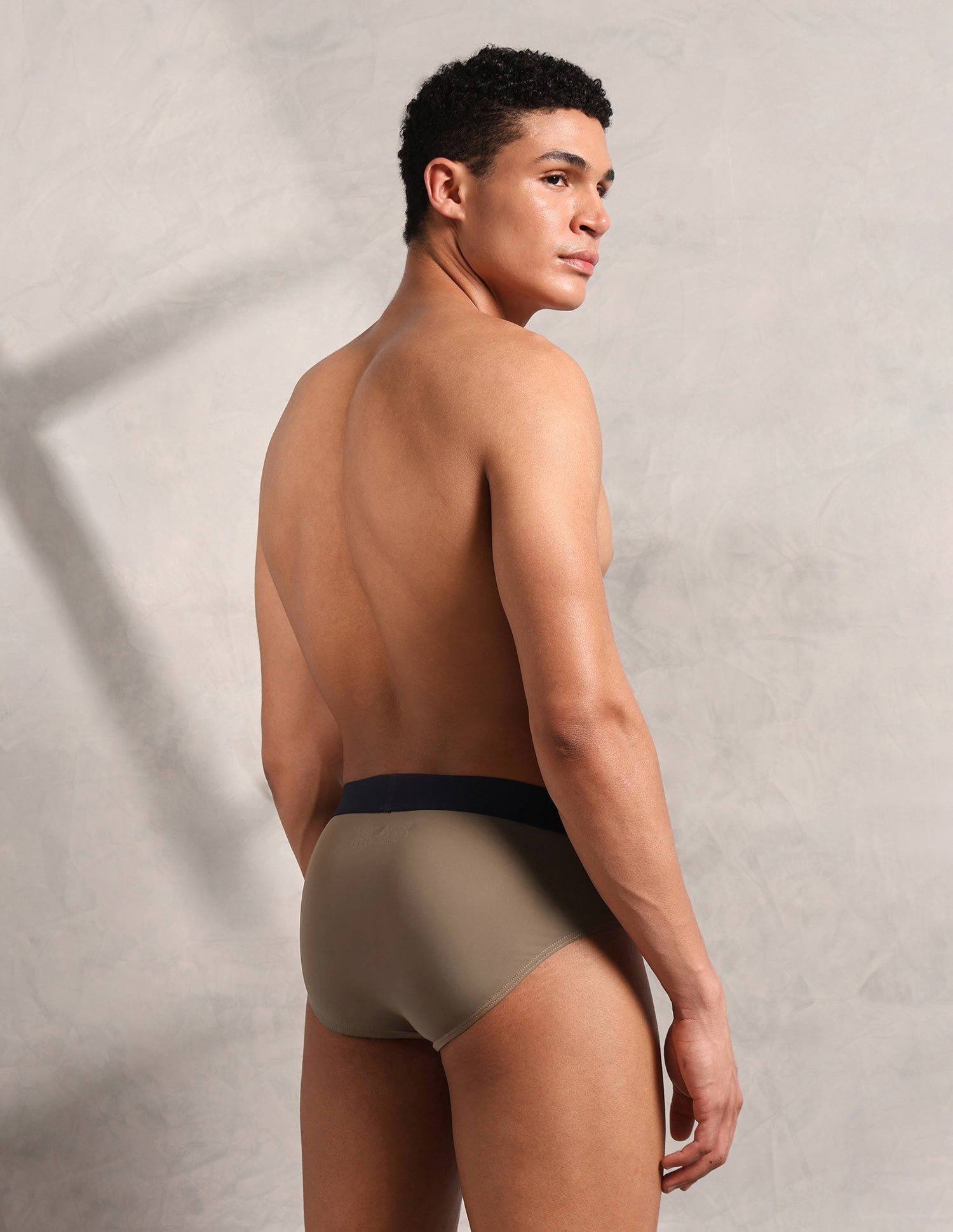 High Stretch Sports RB001 Brief Light Brown - U.S. Polo Assn. India | Large