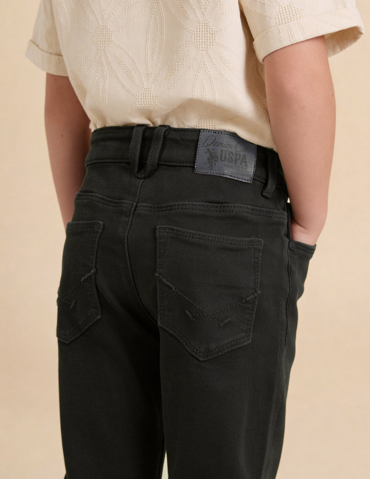 Mid Rise Slim Fit Jeans Olive - U.S. Polo Assn. India | Large