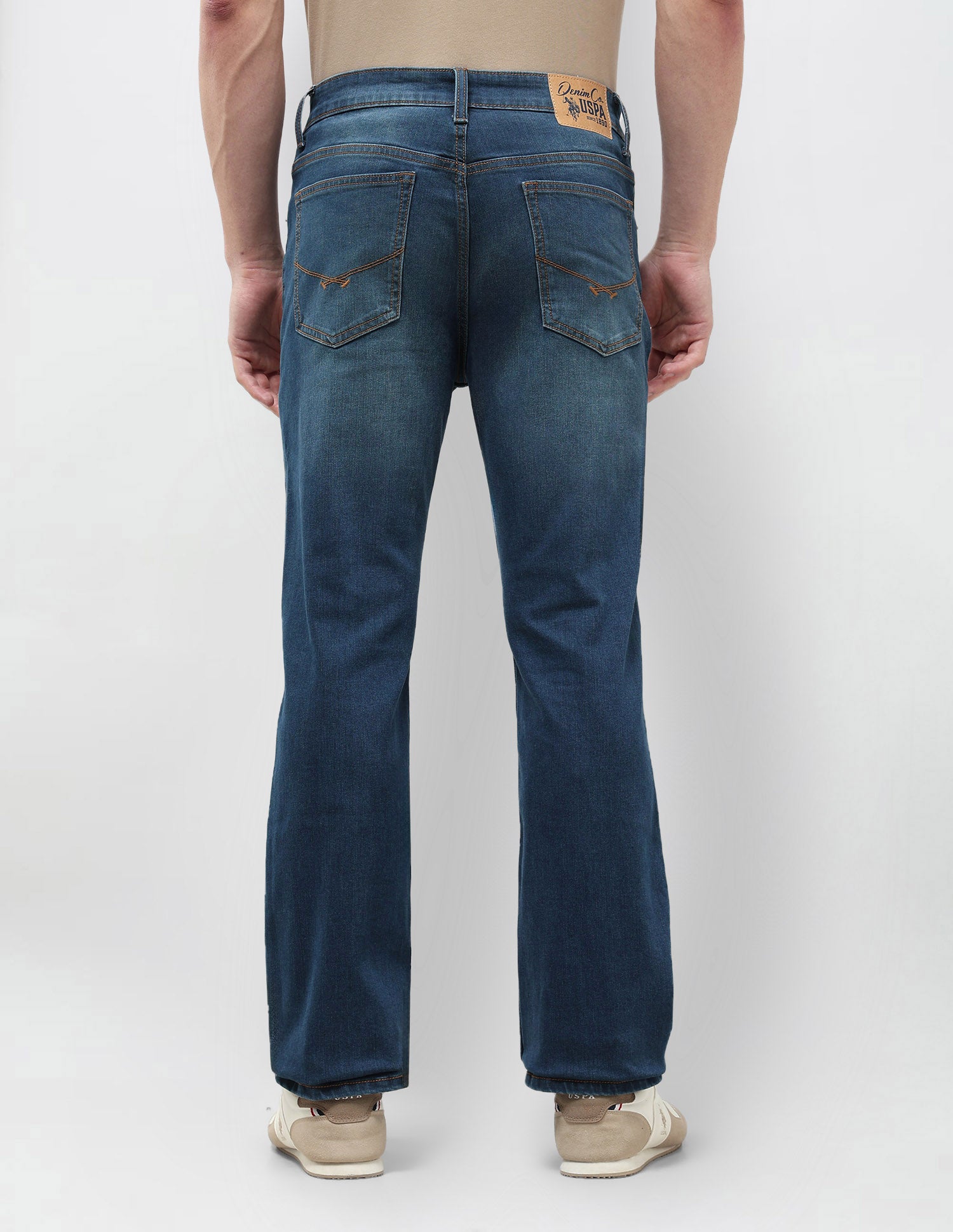 Connor Bootcut Blue Jeans Indigo - U.S. POLO ASSN. | Large