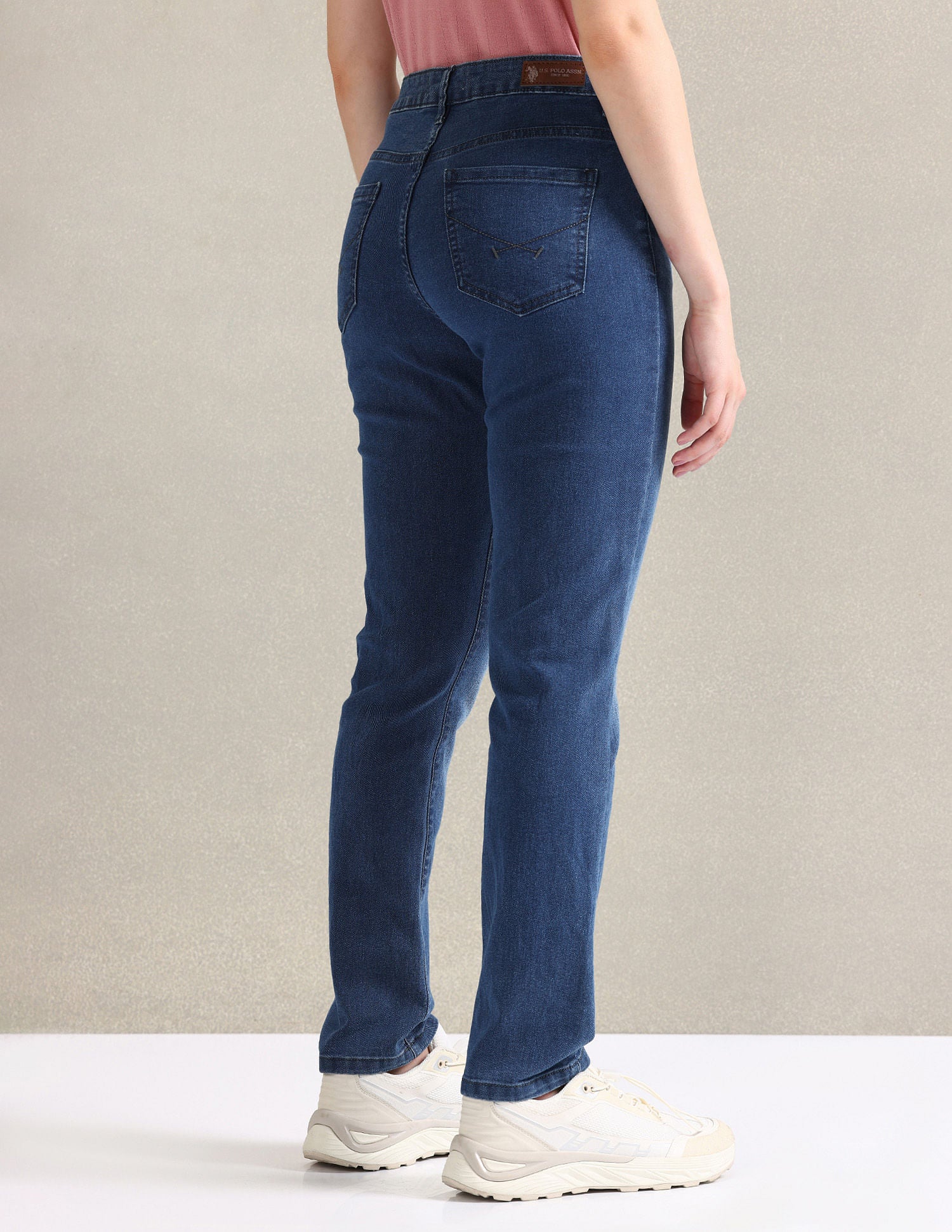 Slim Fit Blue Jeans Blue - U.S. POLO ASSN. | Large