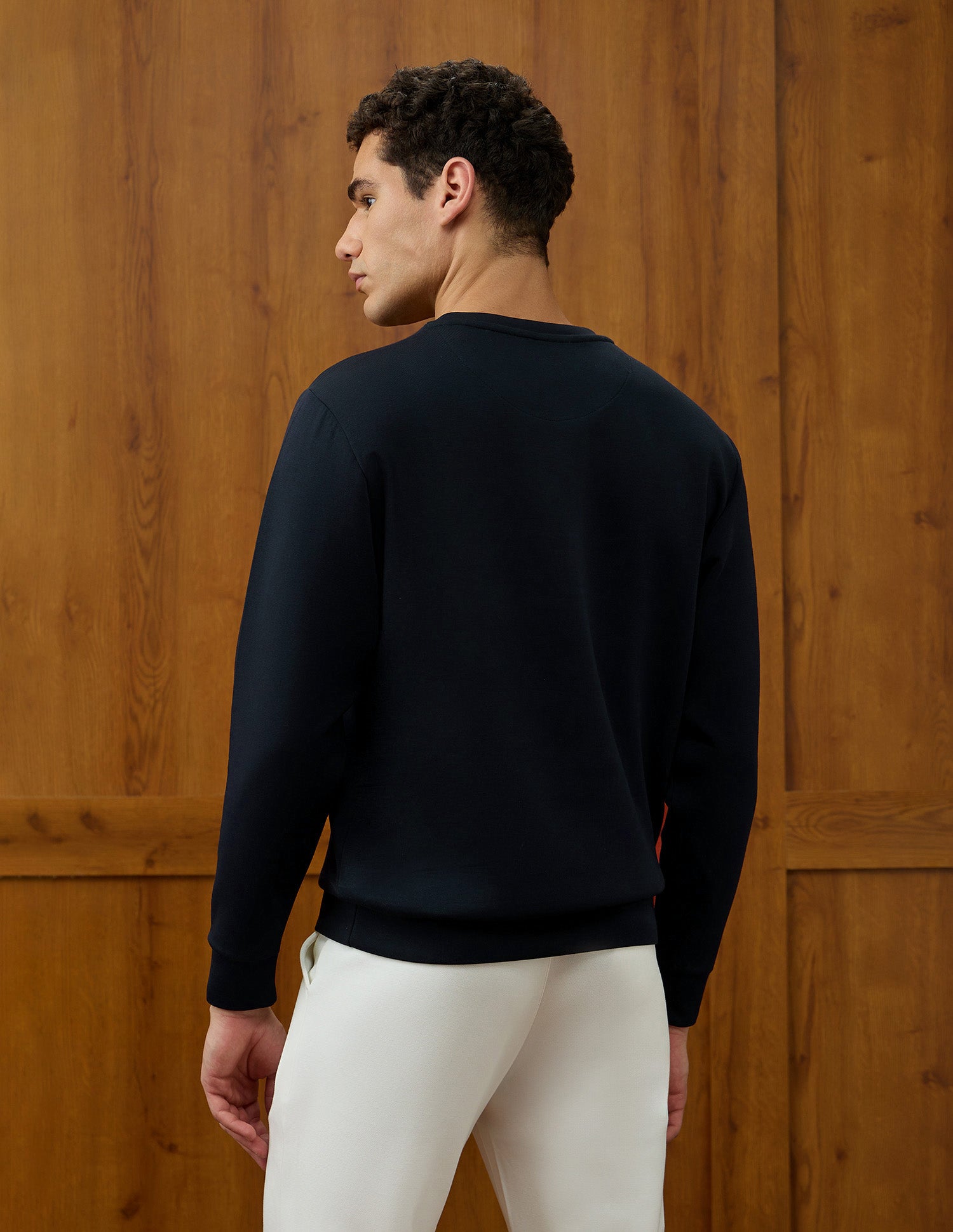 Regular Fit Varsity Theatre Sweatshirt Navy - U.S. POLO ASSN. | Large