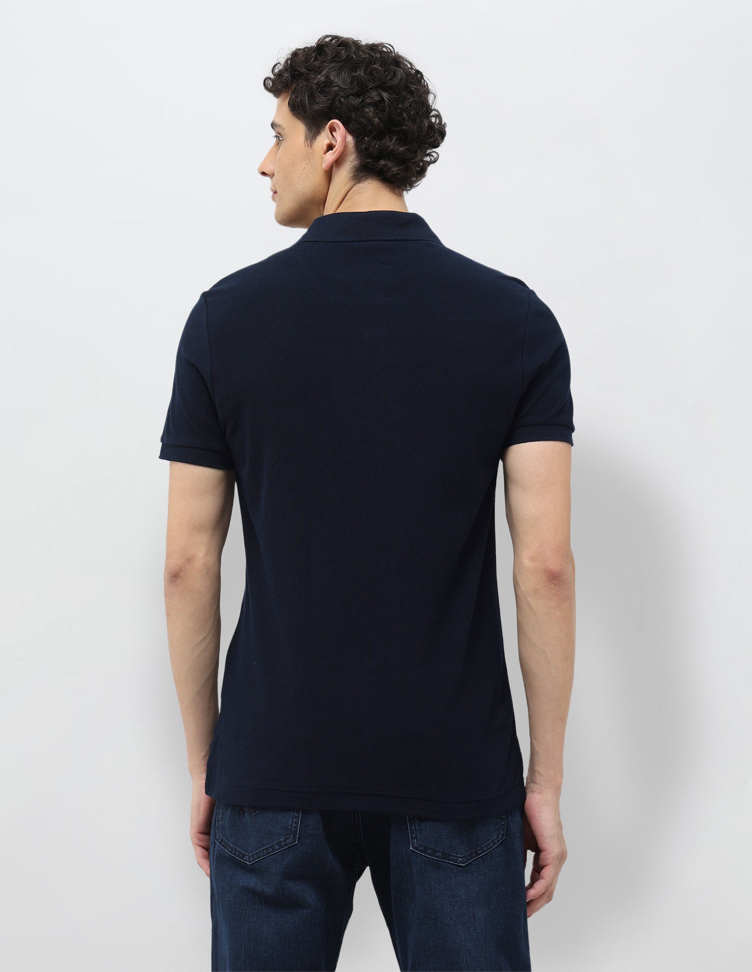 Vertical Striped Regular Fit Polo Shirt Navy - U.S. POLO ASSN. | Large