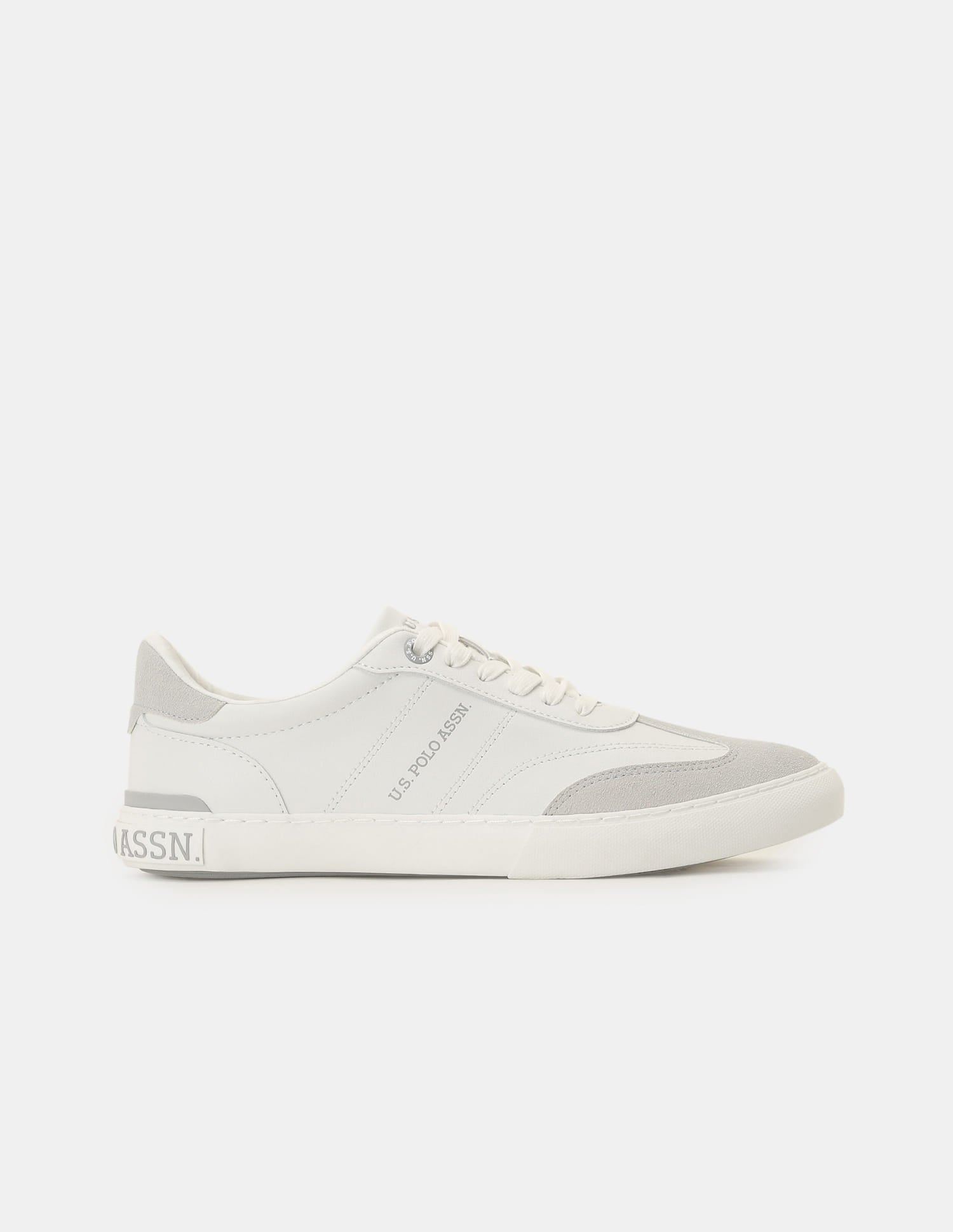 Men Colourblocked Gian 4.0 Sneakers Off White - U.S. Polo Assn. India | Large