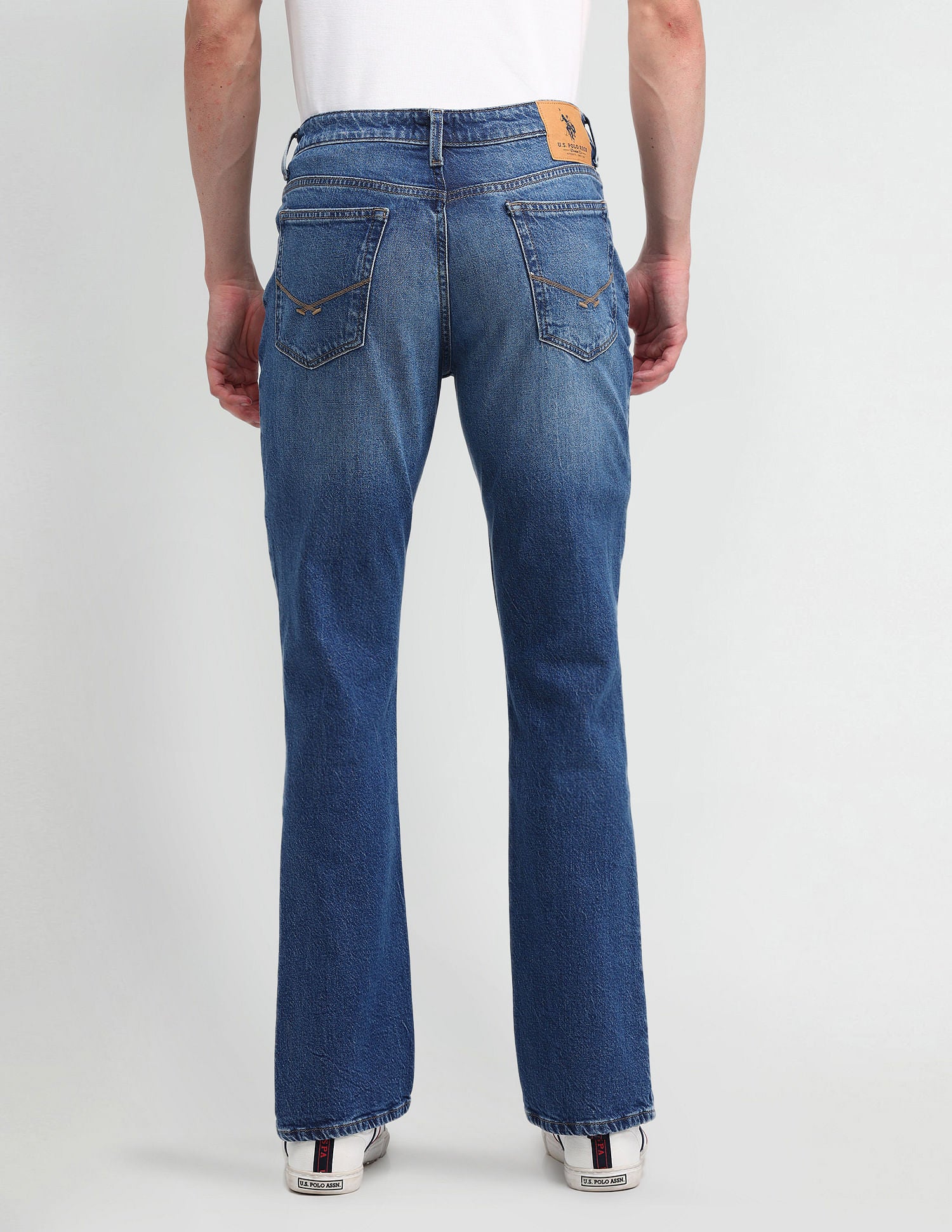 Connor Bootcut Blue Jeans Blue - U.S. POLO ASSN. | Large