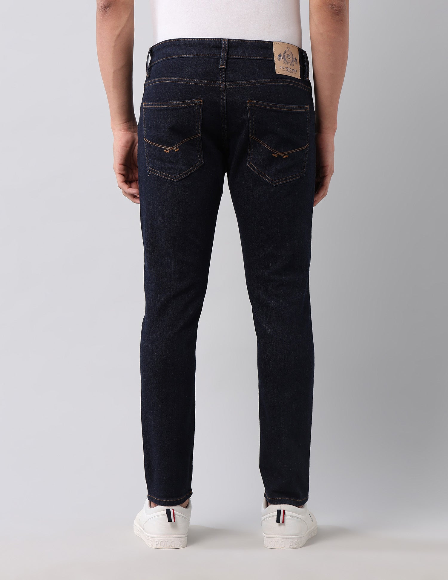 Henry Tapered Fit Blue Jeans Dark Blue - U.S. POLO ASSN. | Large