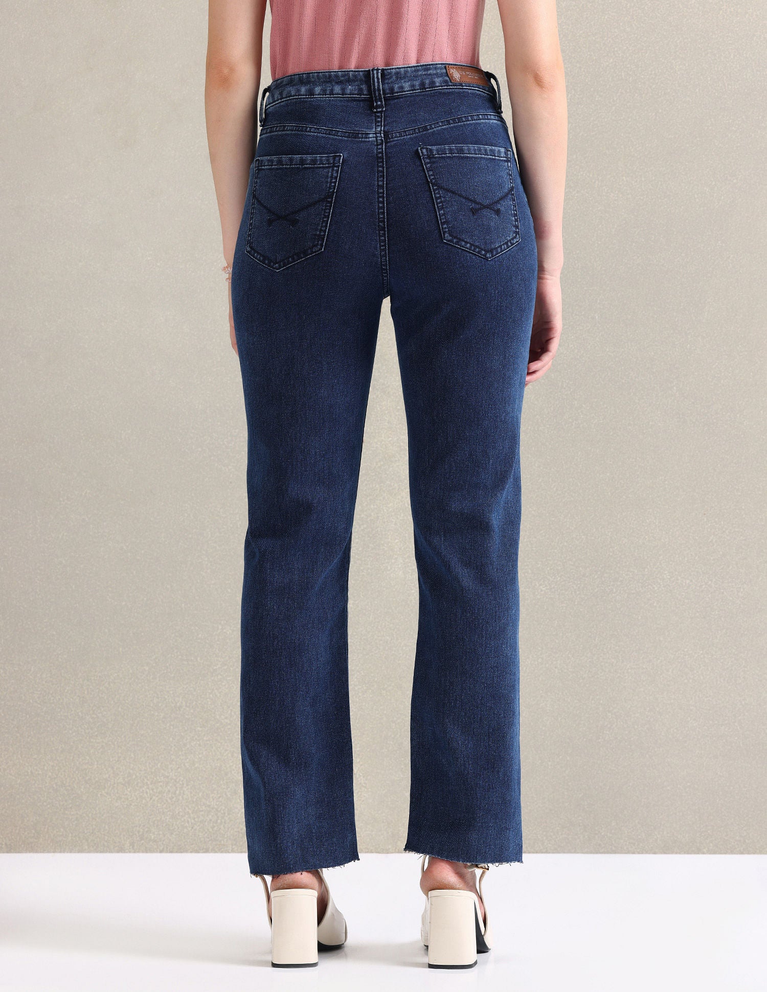 Straight Fit Blue Jeans Blue - U.S. POLO ASSN. | Large