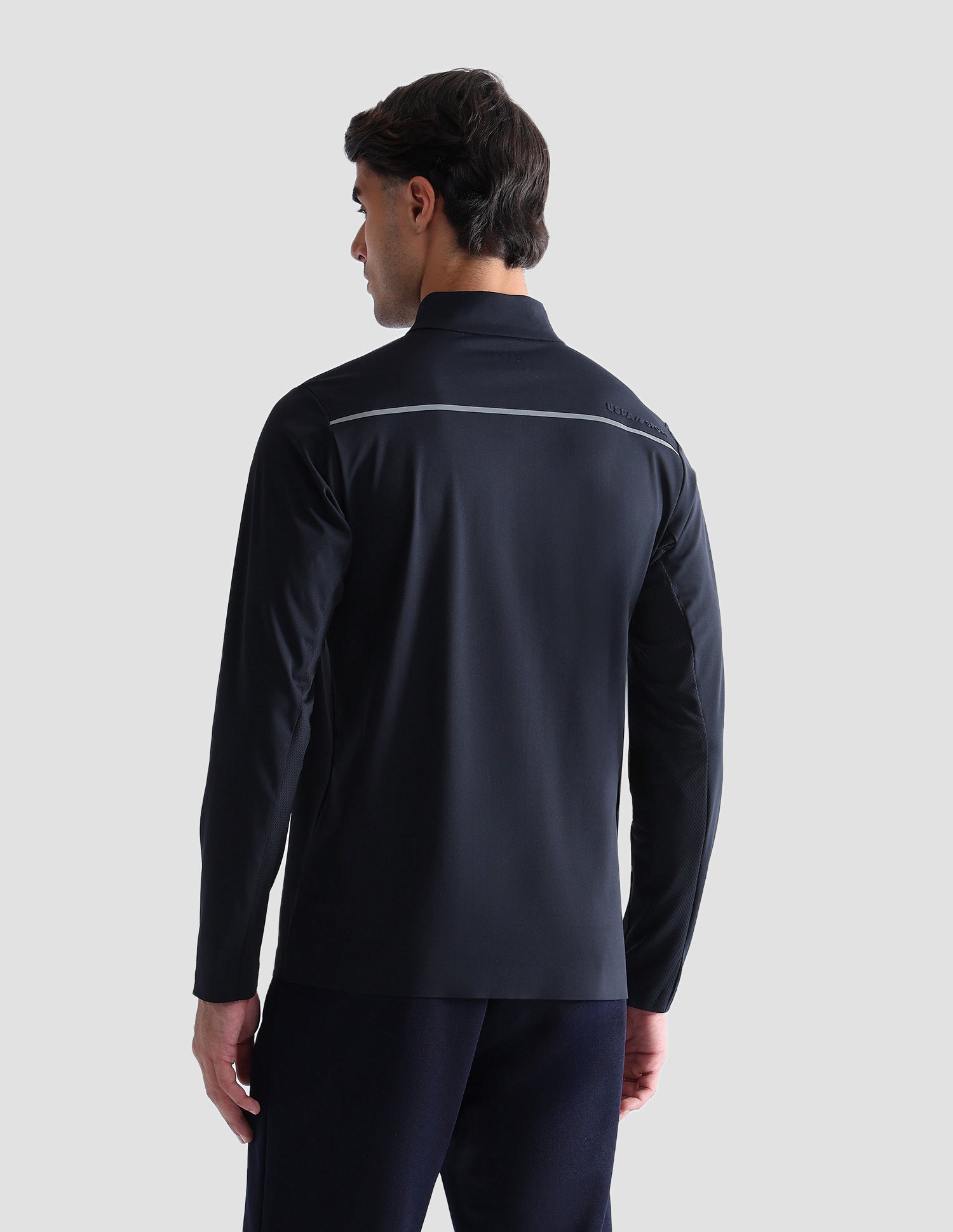 Solid Regular Fit Active T-Shirt Navy - U.S. POLO ASSN. | Large