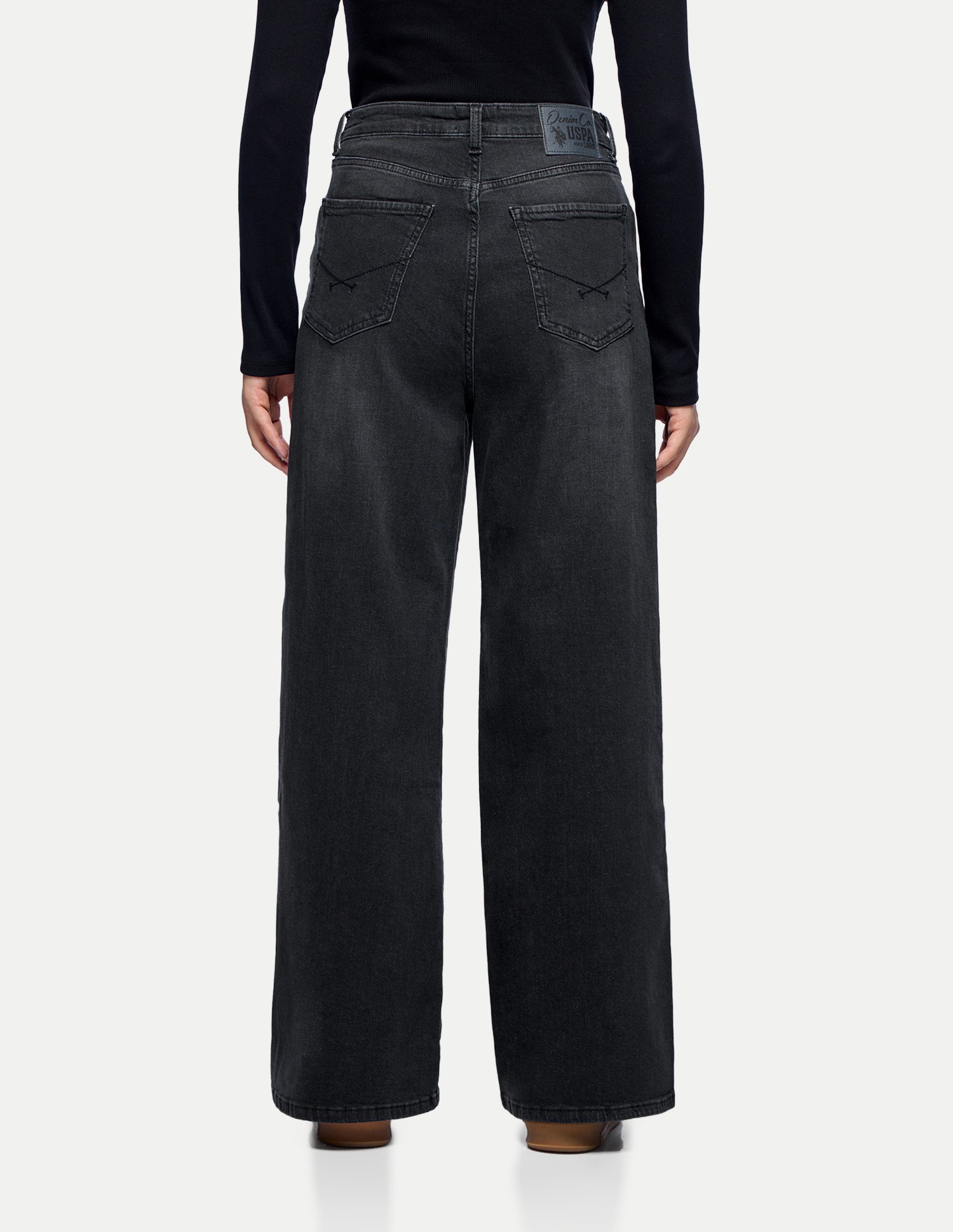 Baggy Fit Grey Jeans Dark Grey - U.S. Polo Assn. India | Large