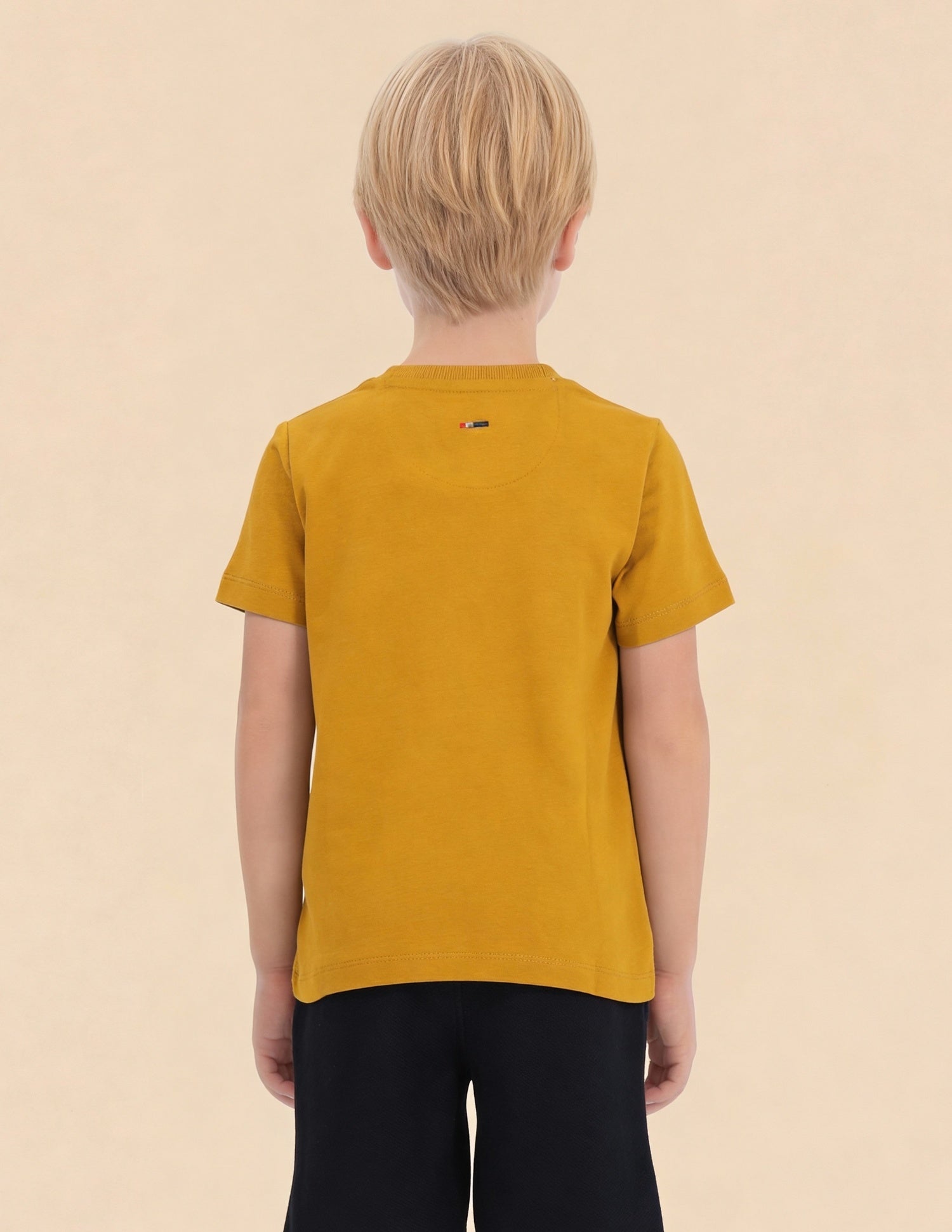 Graphic Printed Regular Fit T-Shirt Yellow - U.S. Polo Assn. India | Large