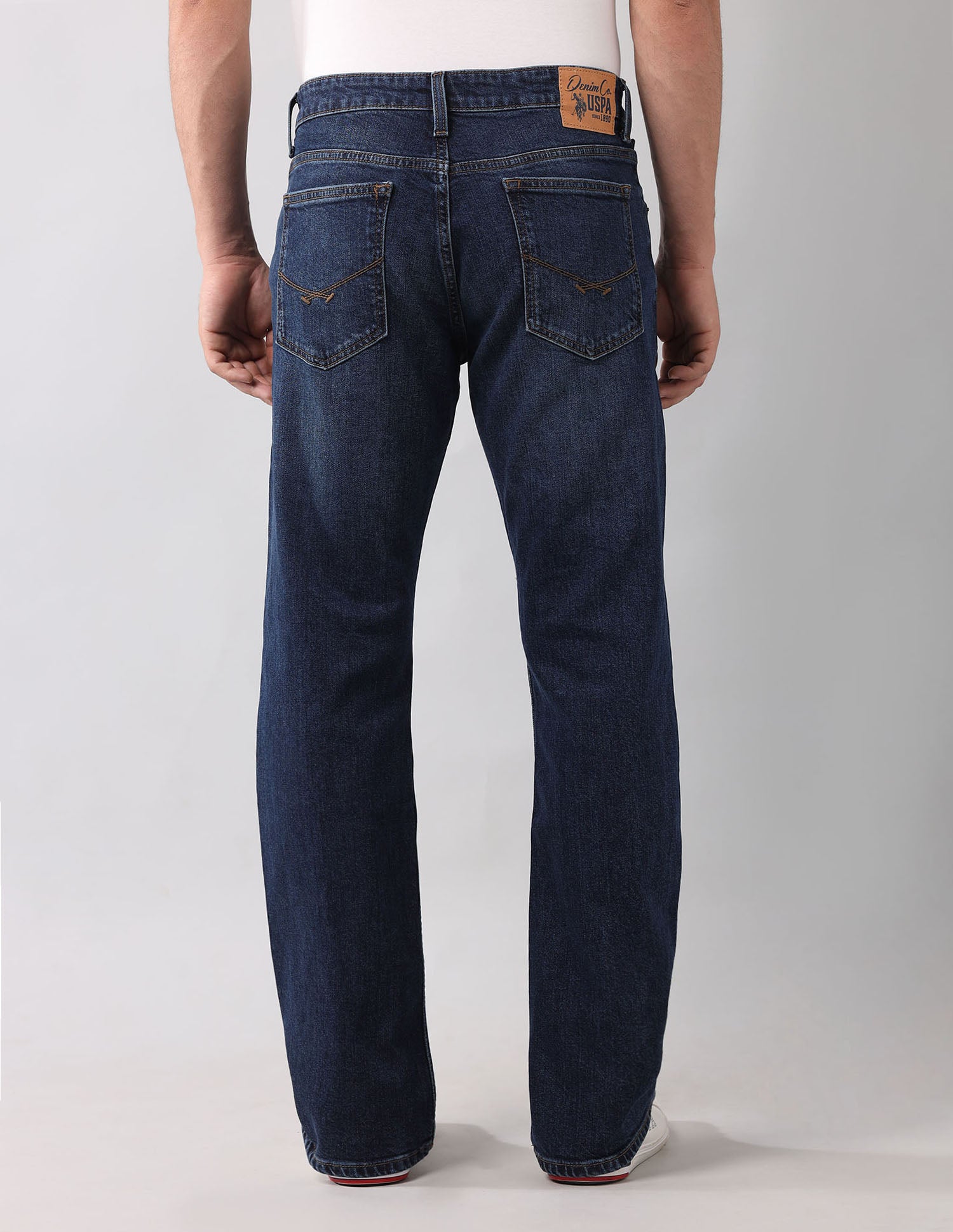 Connor Bootcut Fit Vintage Jeans Dark Wash - U.S. Polo Assn. India | Large