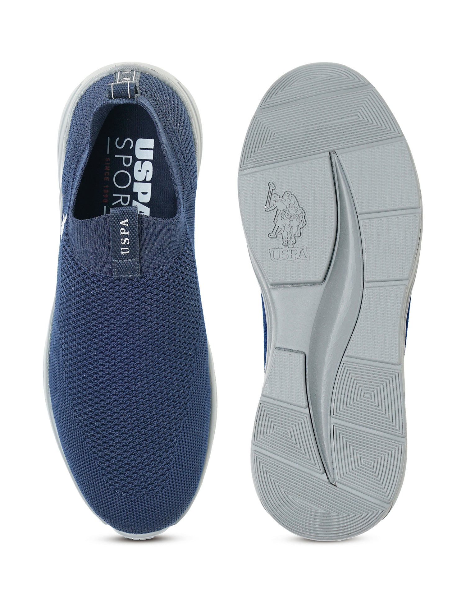 Men Duncun 5.0 Navy Uspa Sport  Sneaker Slip On Navy - U.S. Polo Assn. India | Large