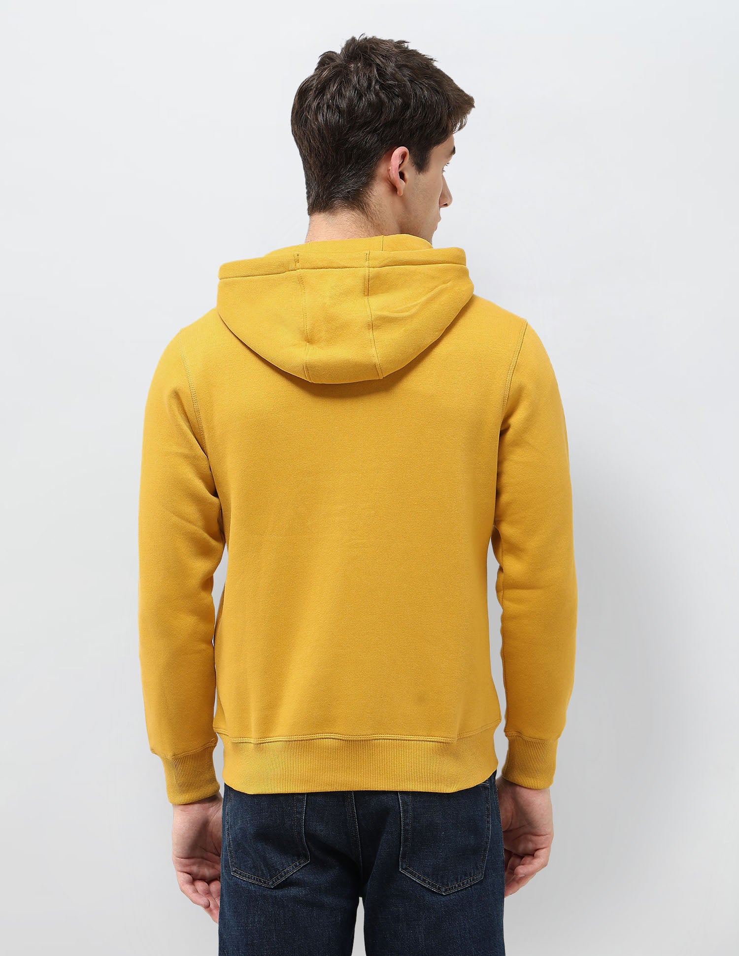 Solid Hooded Sweatshirt Mustard - U.S. POLO ASSN. | Large