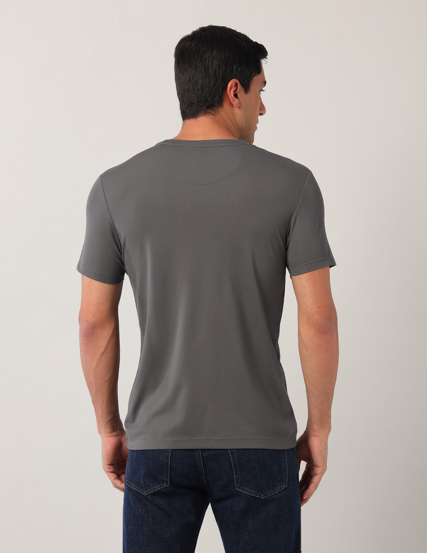 Brand Printed Black Label T-Shirt Black - U.S. Polo Assn. India | Large
