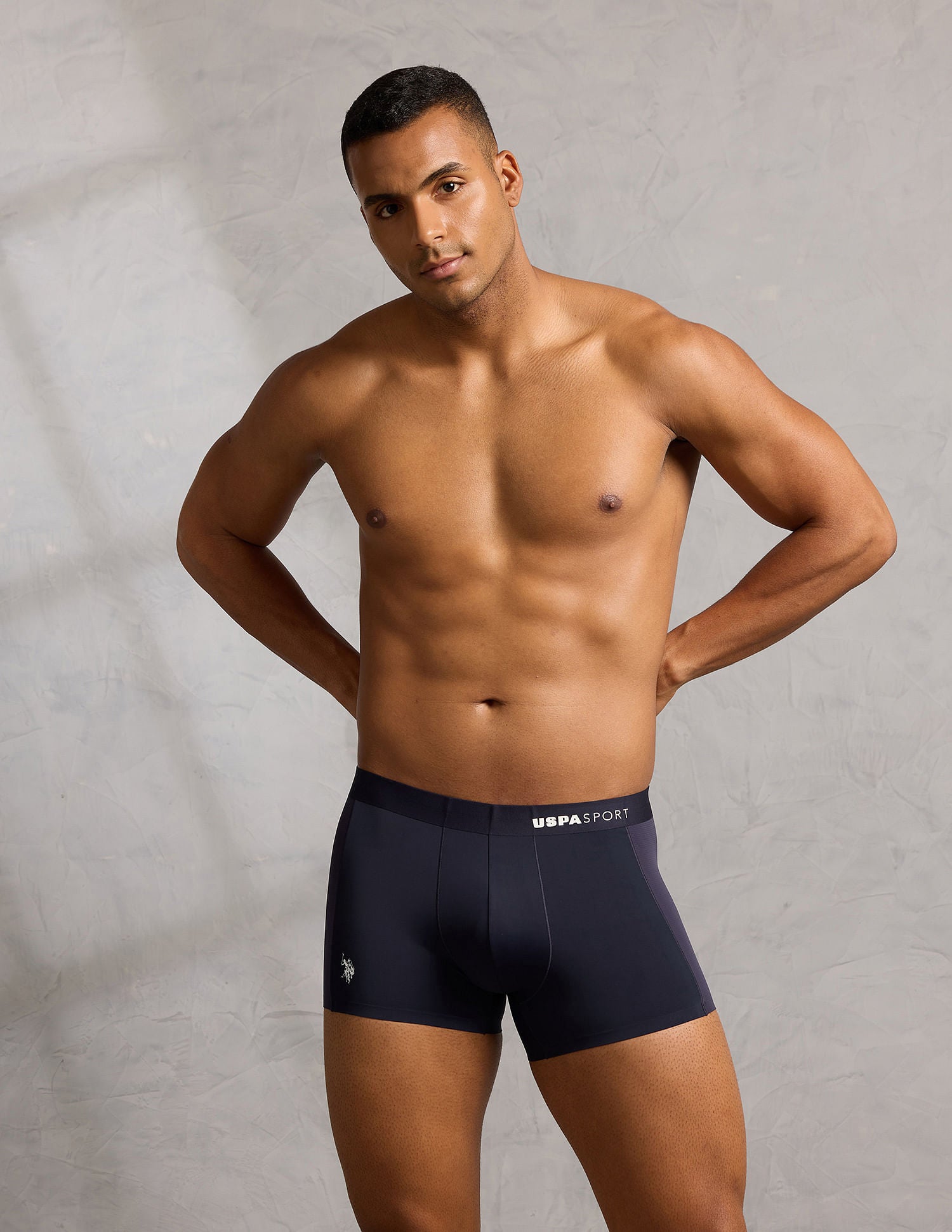 Micro Fibre Seamless High Stretch Trunk Navy - U.S. POLO ASSN. | Large