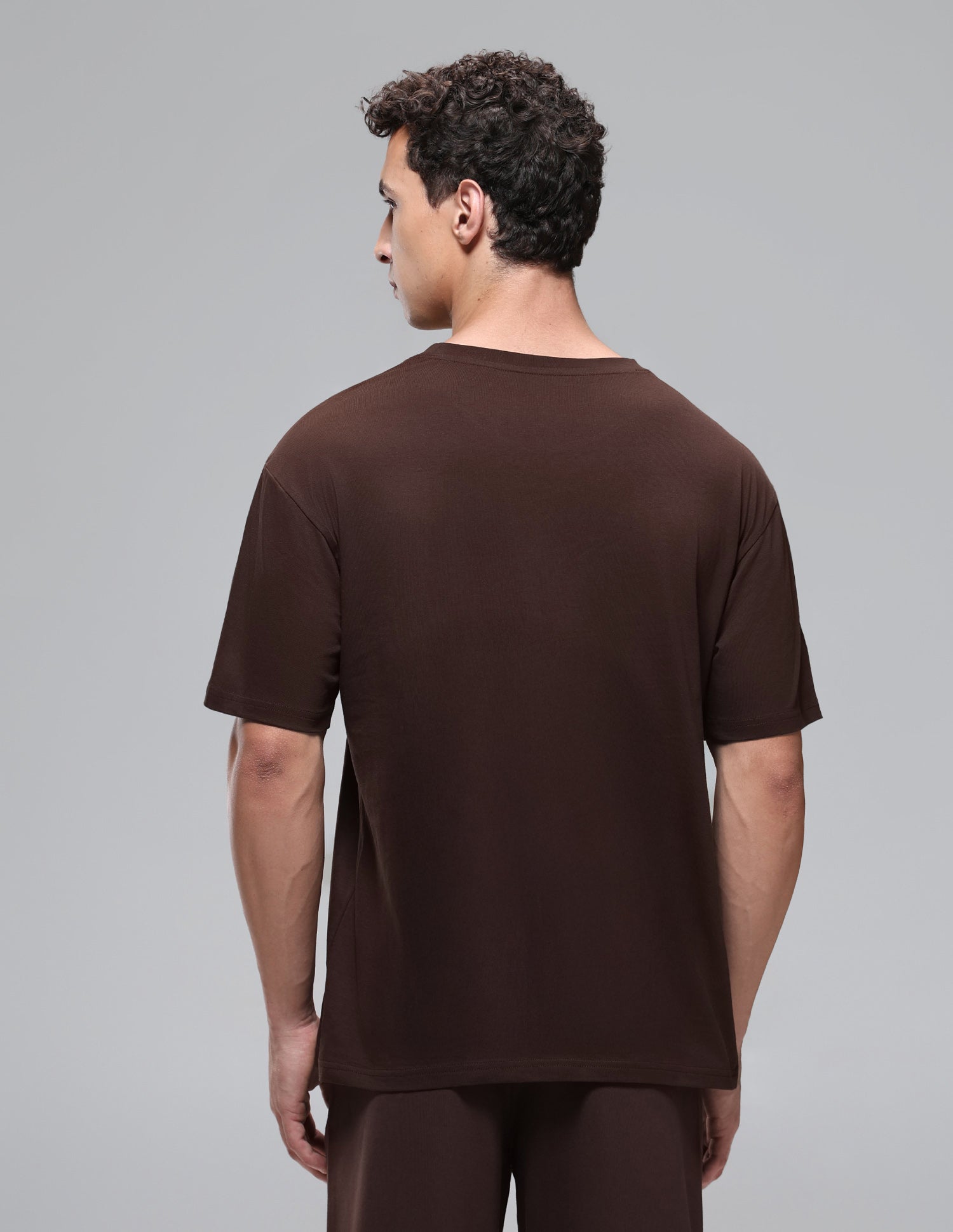 Breathable Regular Comfort Fit OEE15 Lounge T-Shirt Java - U.S. Polo Assn. India | Large