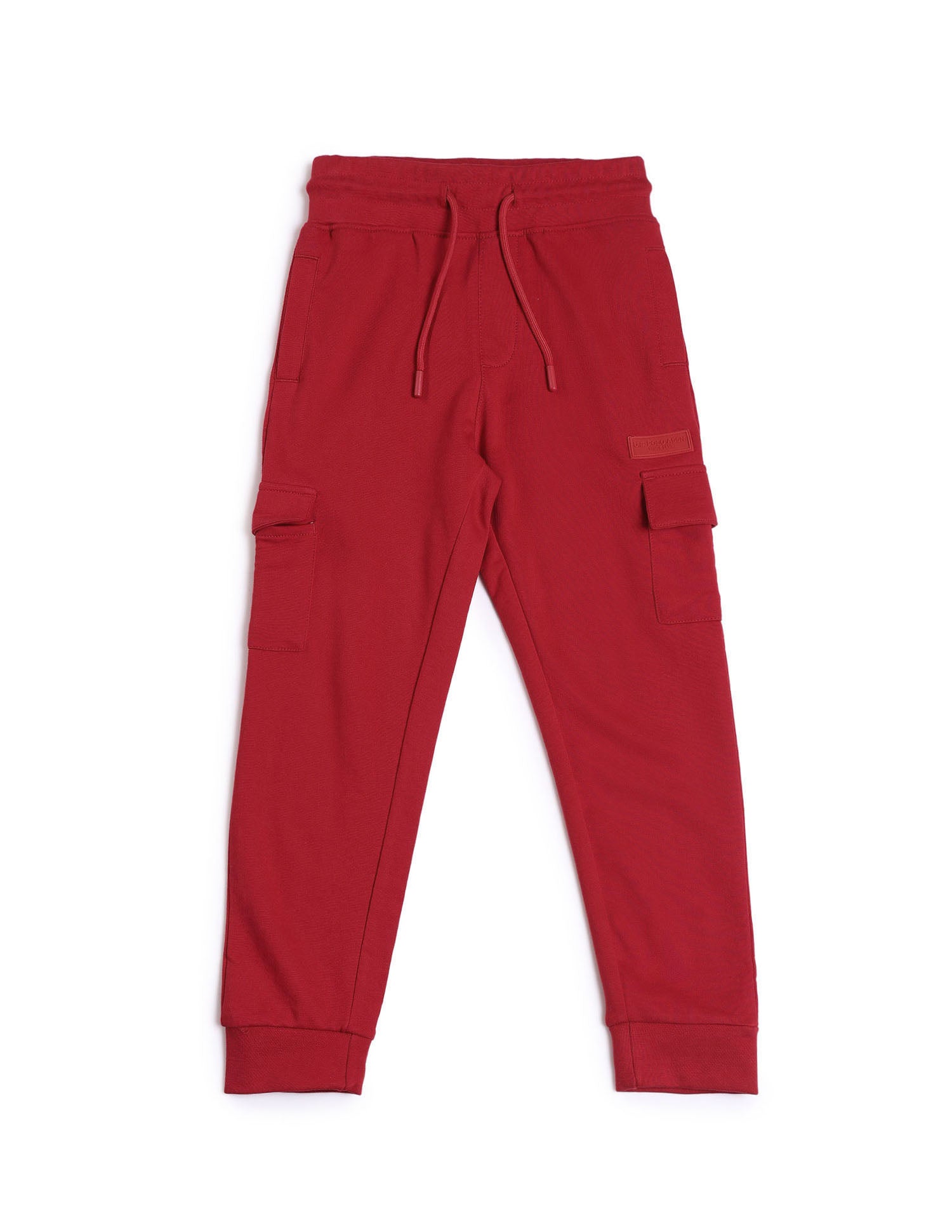 Boys Solid Track Pants Medium Red - U.S. POLO ASSN. | Large