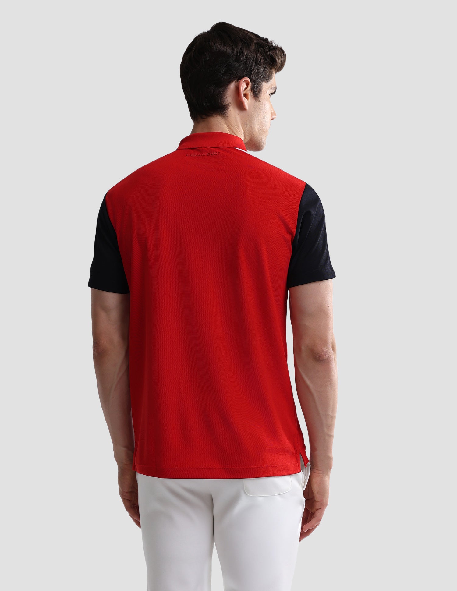 Solid Slim Fit Active Polo Shirt Red - U.S. Polo Assn. India | Large