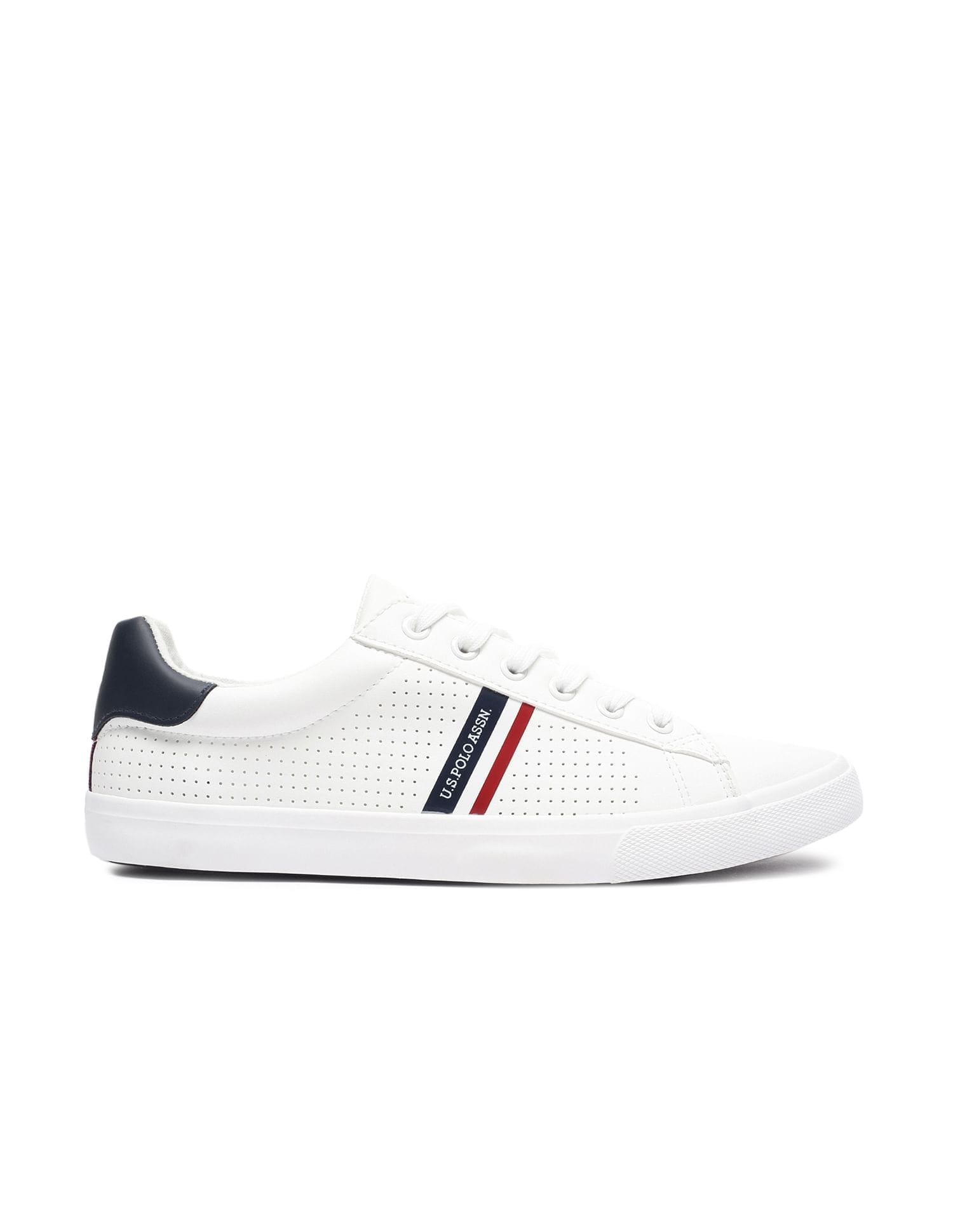 Men Capron 5.0 Solid Sneakers White - U.S. Polo Assn. India | Large