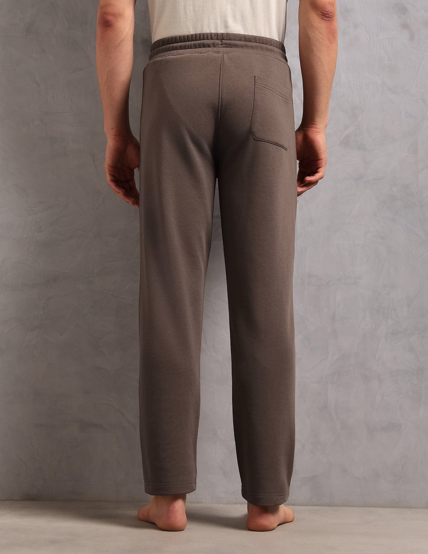 Mid Rise Fleece OR007 Lounge Pants - Pack Of 1 Brown Tint - U.S. POLO ASSN. | Large