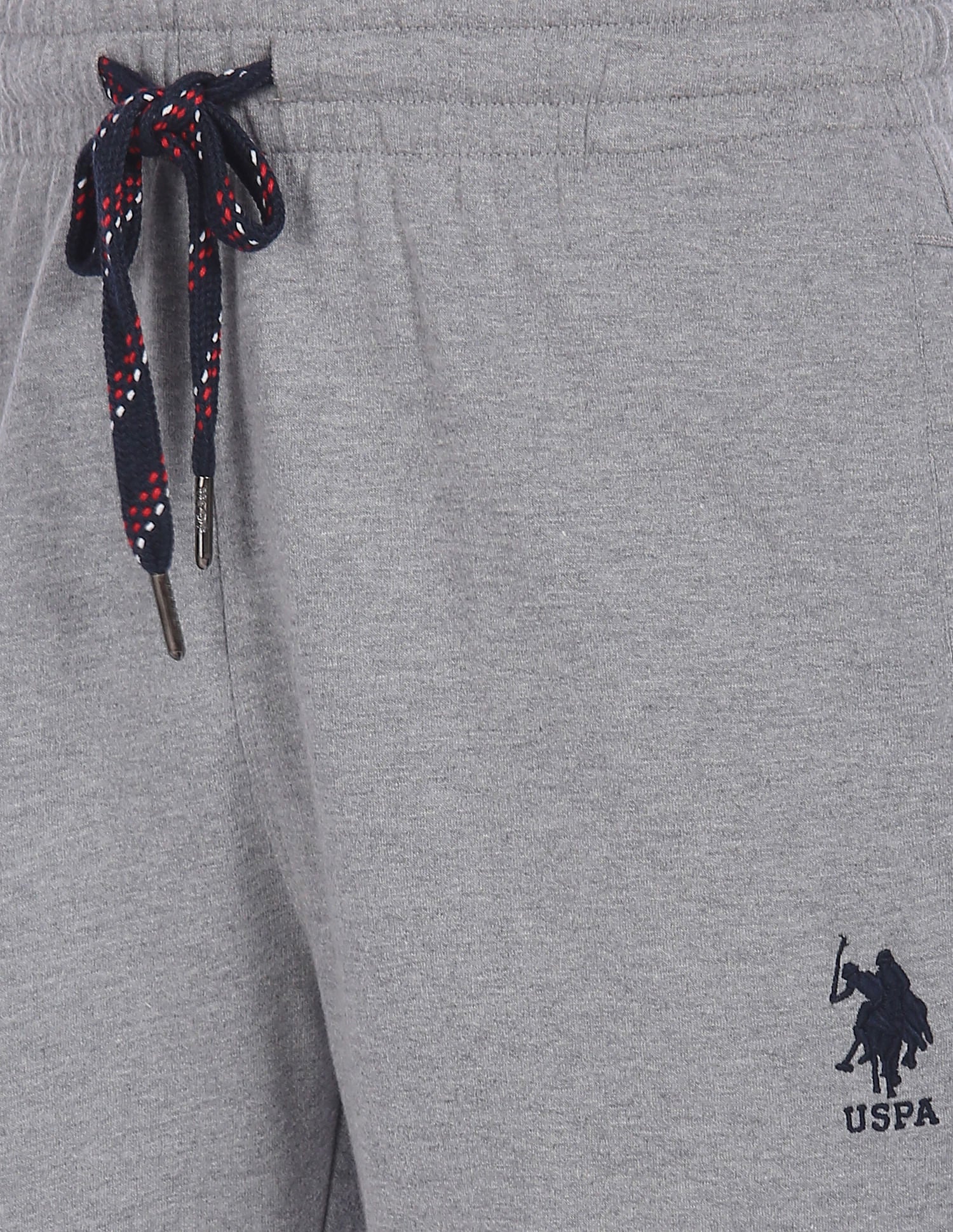 Comfort Fit Solid I674 Joggers - Pack Of 1 Light Grey - U.S. POLO ASSN. | Large