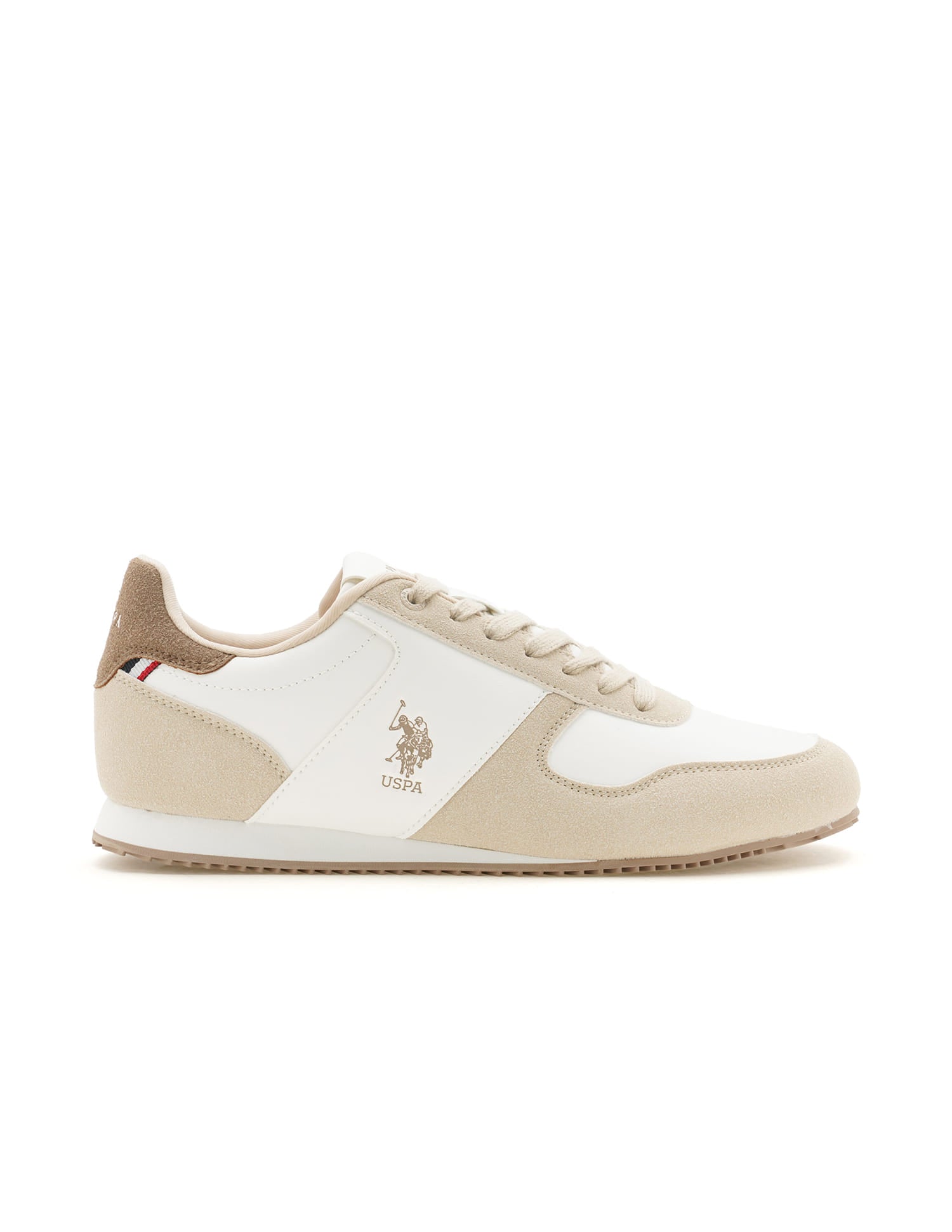 Men Sorrento 4.0 Beige Retro Sneakers Beige - U.S. Polo Assn. India | Large